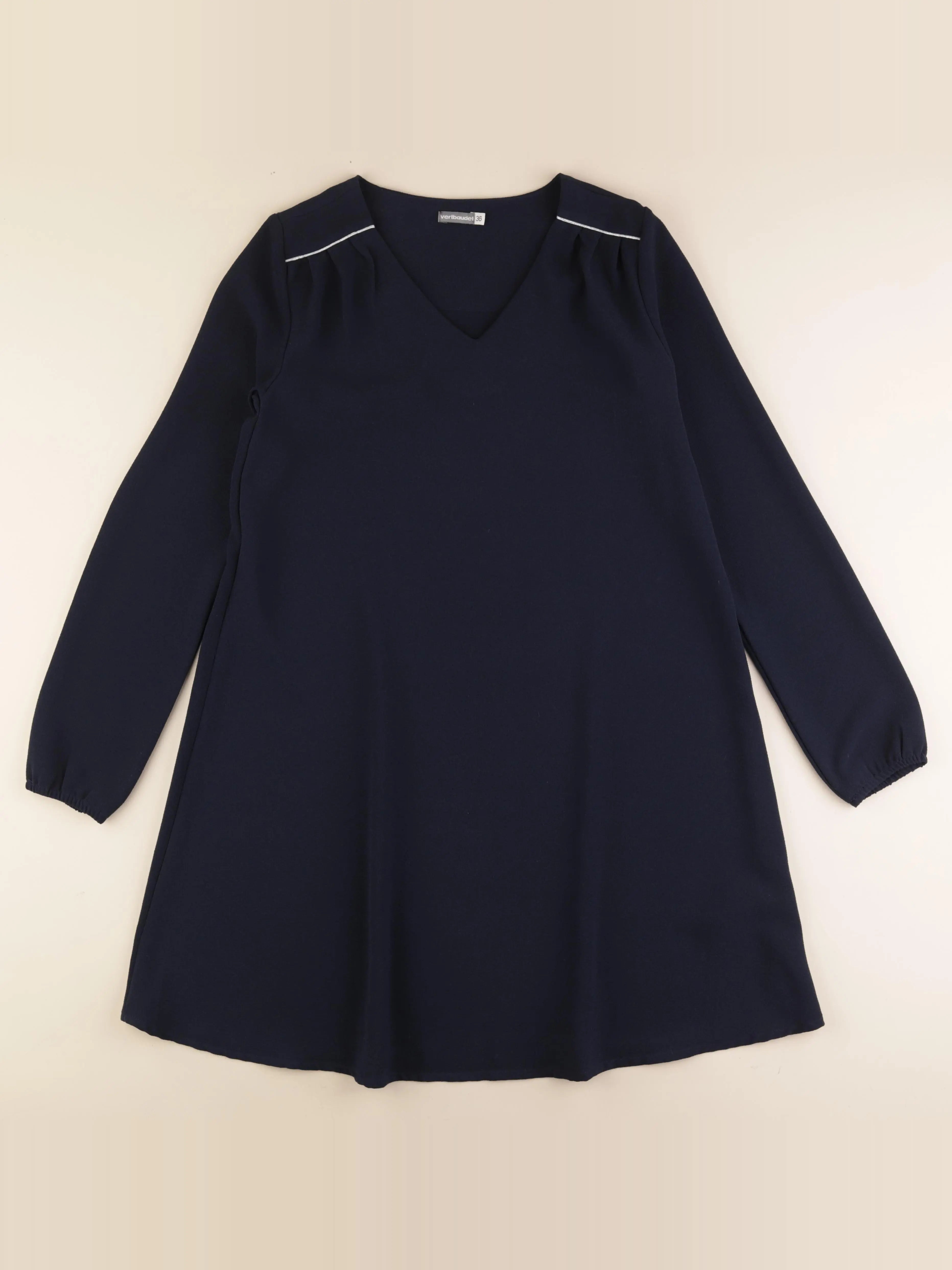Vertbaudet - robe grossesse bleu - 36