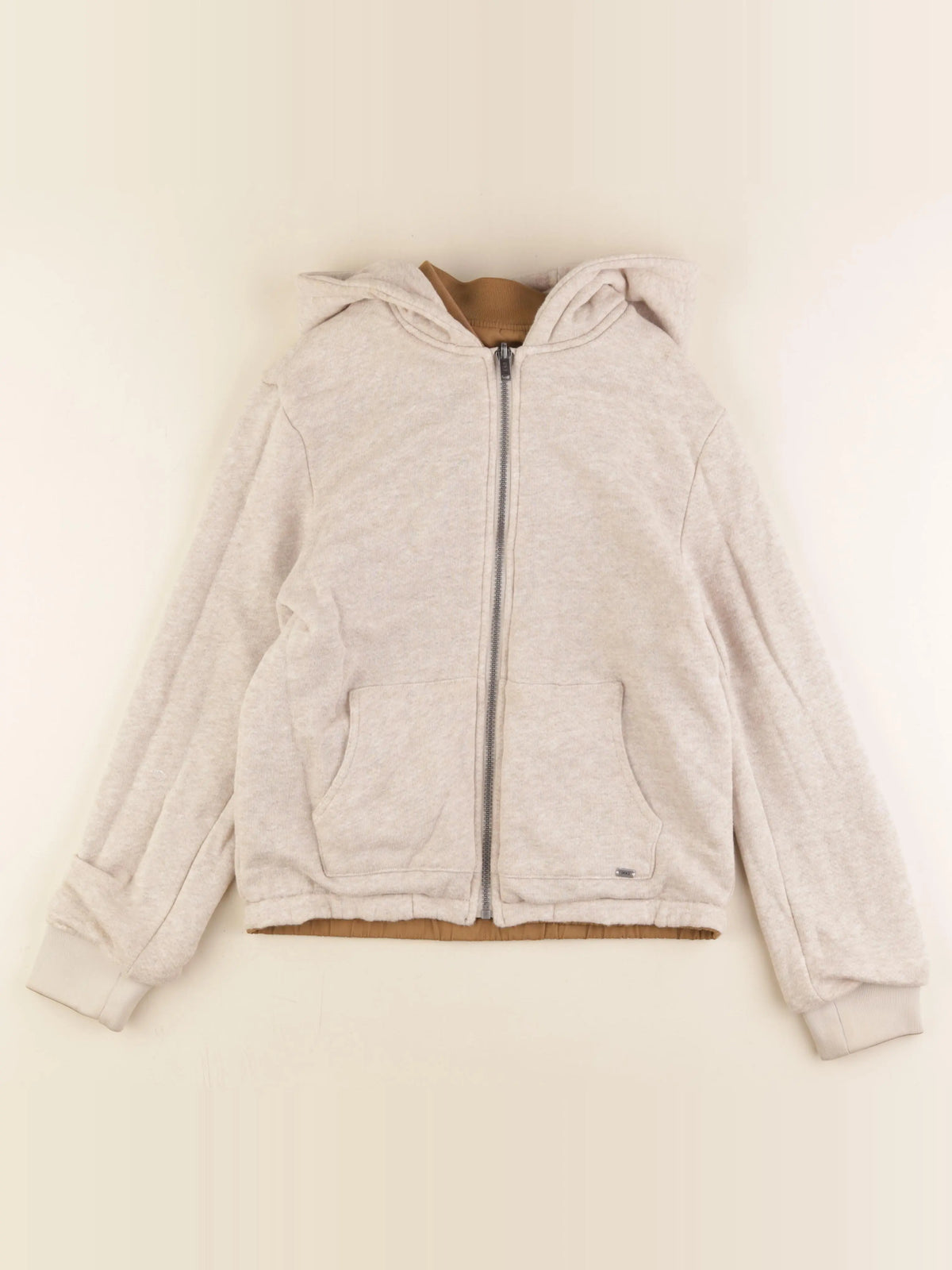 IKKS - veste réversible marron - 12 ans