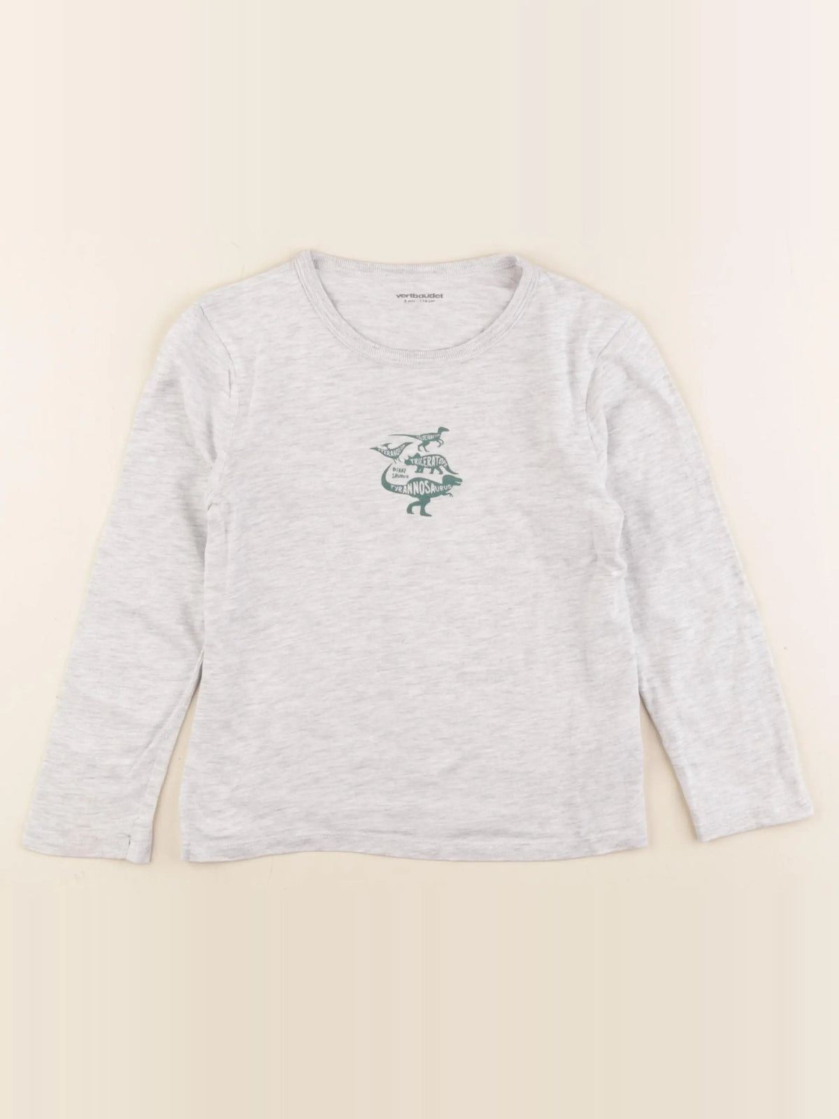 Vertbaudet - maillot de corps gris - 6 ans