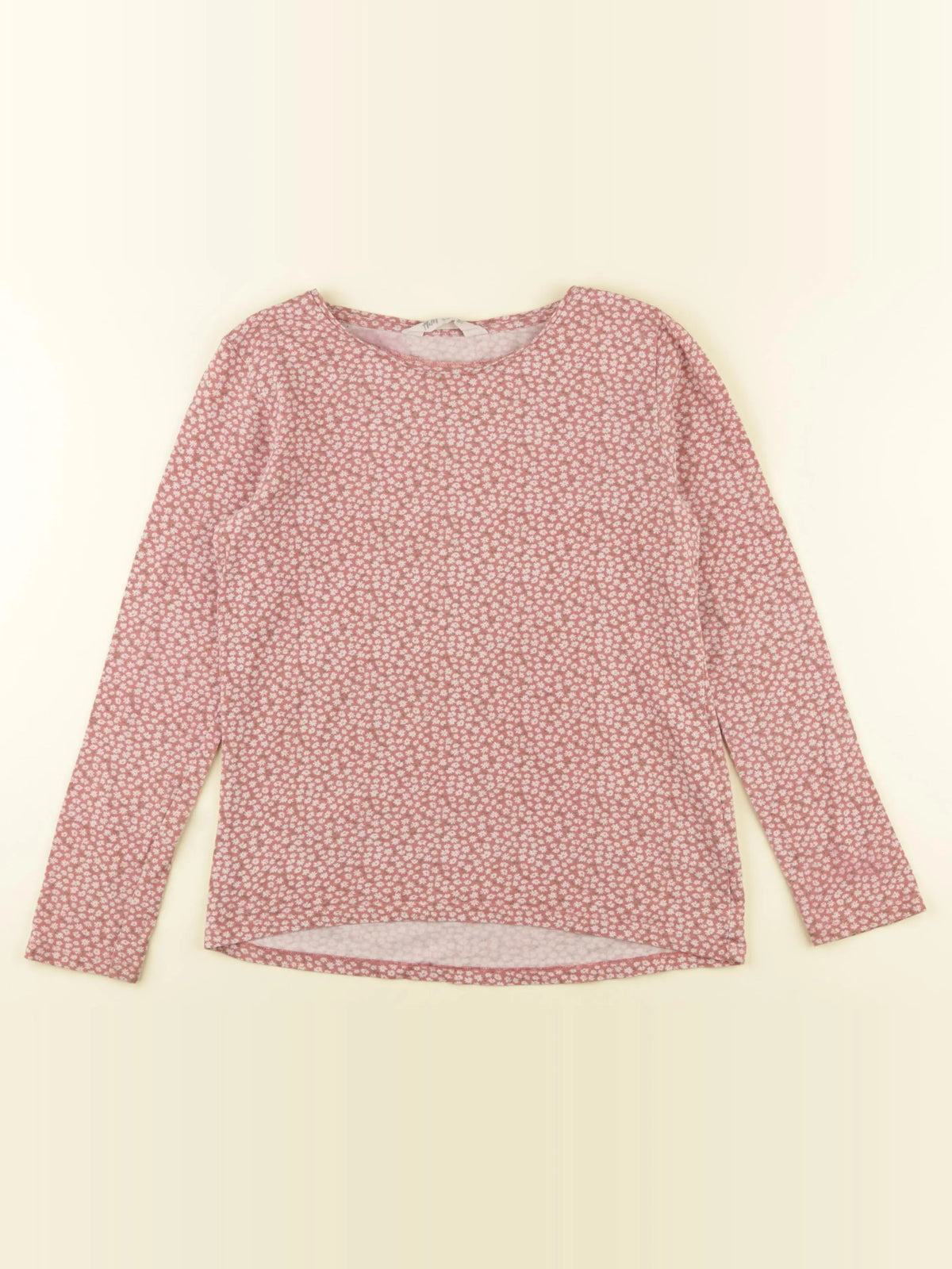 H&M - tee-shirt rose - 8/10 ans