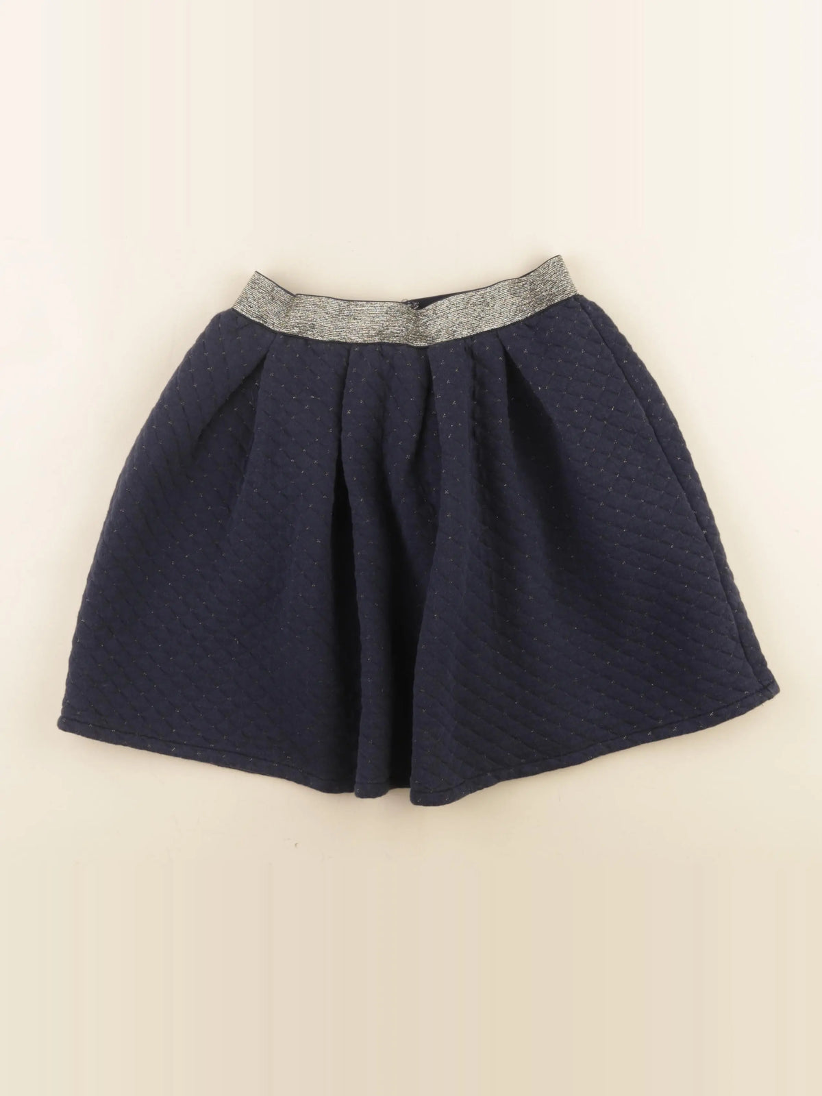 Vertbaudet - jupe bleu, or - 12 ans