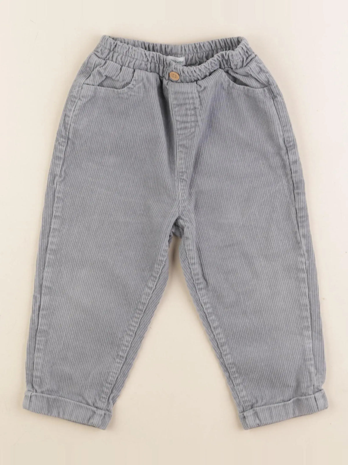 Vertbaudet - pantalon gris - 24 mois