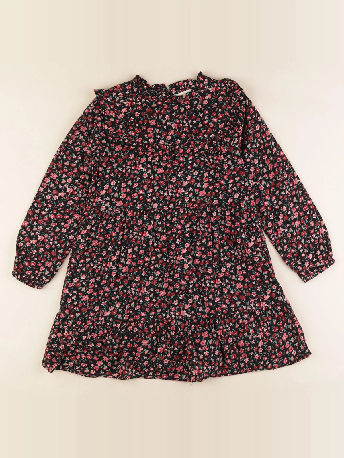 Vertbaudet - robe multicolore - 8 ans