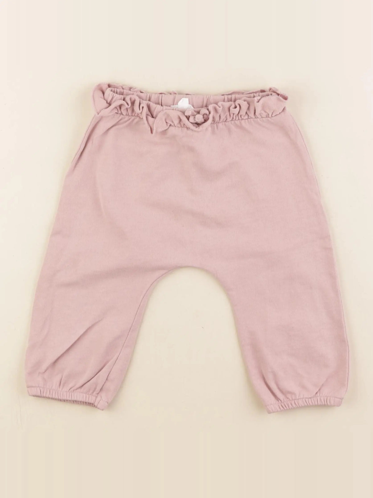 Vertbaudet - sarouel rose - 9 mois
