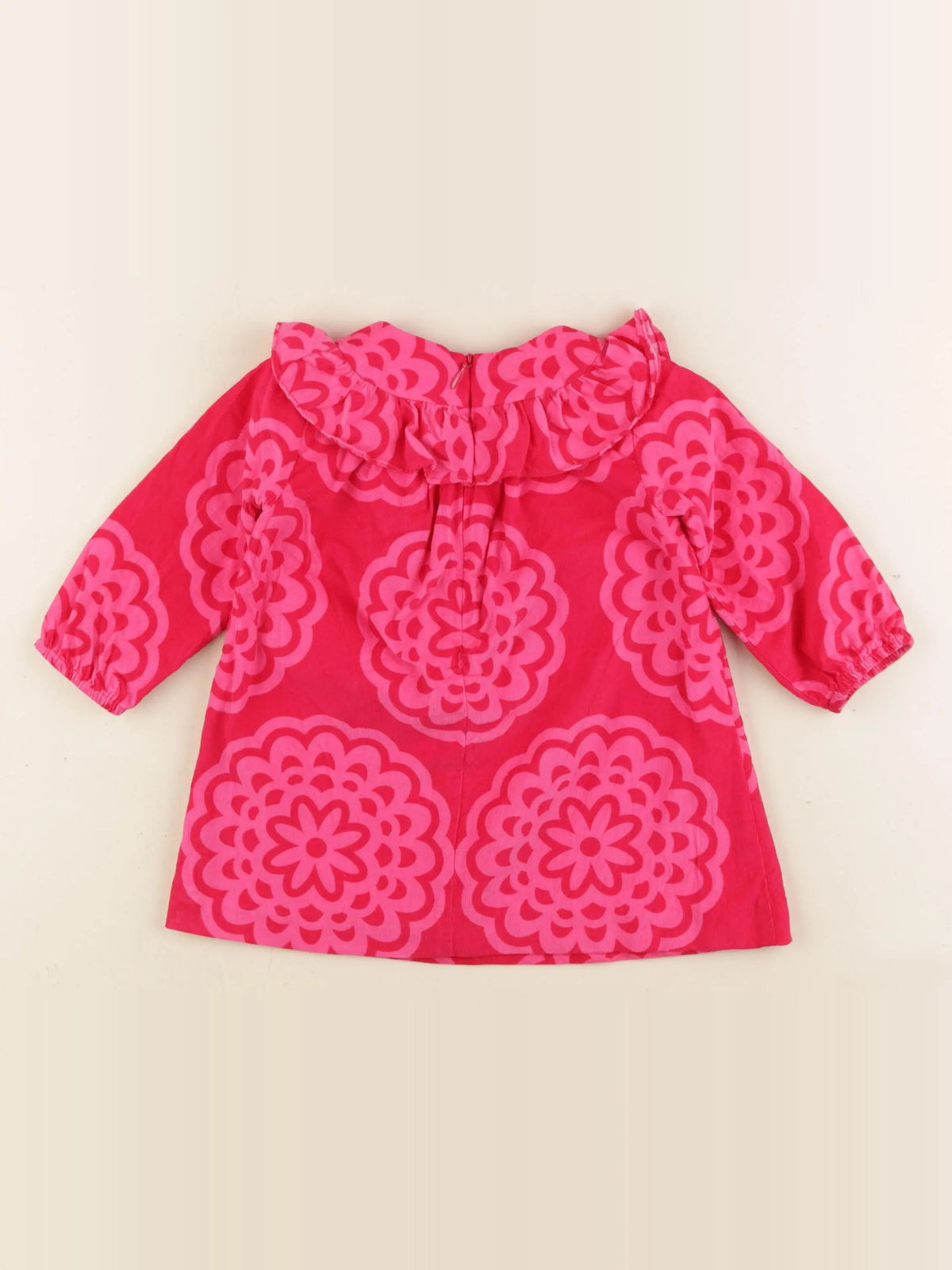 Jacadi - robe rose - 12 mois