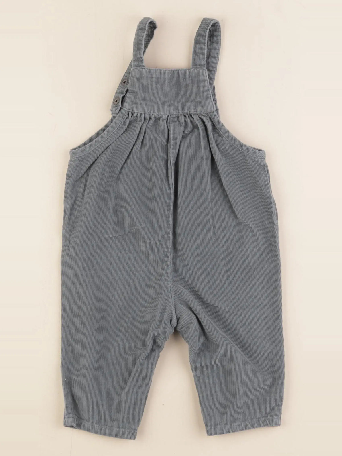 Vertbaudet - combinaison gris - 9 mois
