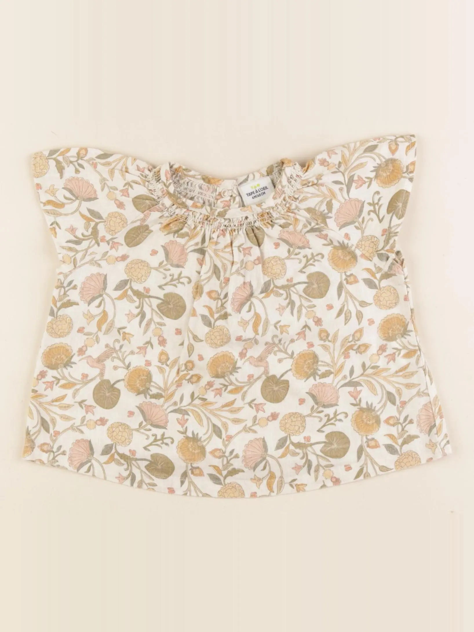 Tape à l'oeil - blouse multicolore - 6 mois