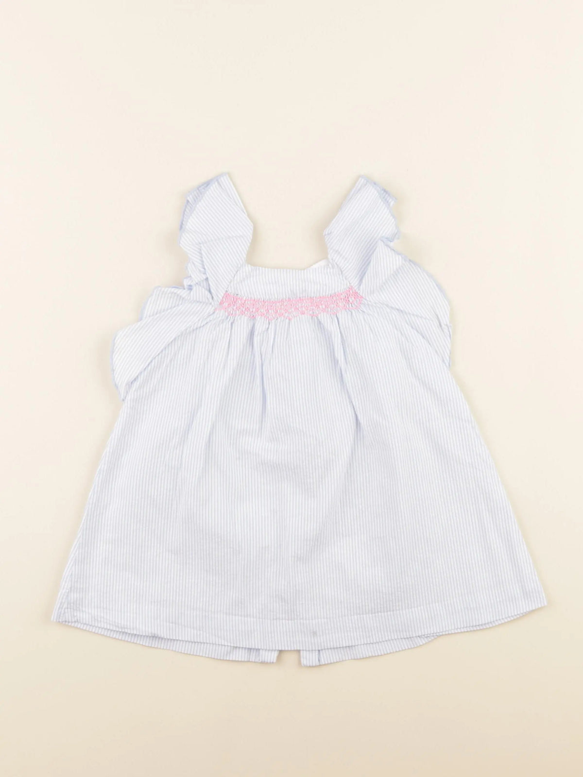 Jacadi - robe bleu - 12 mois