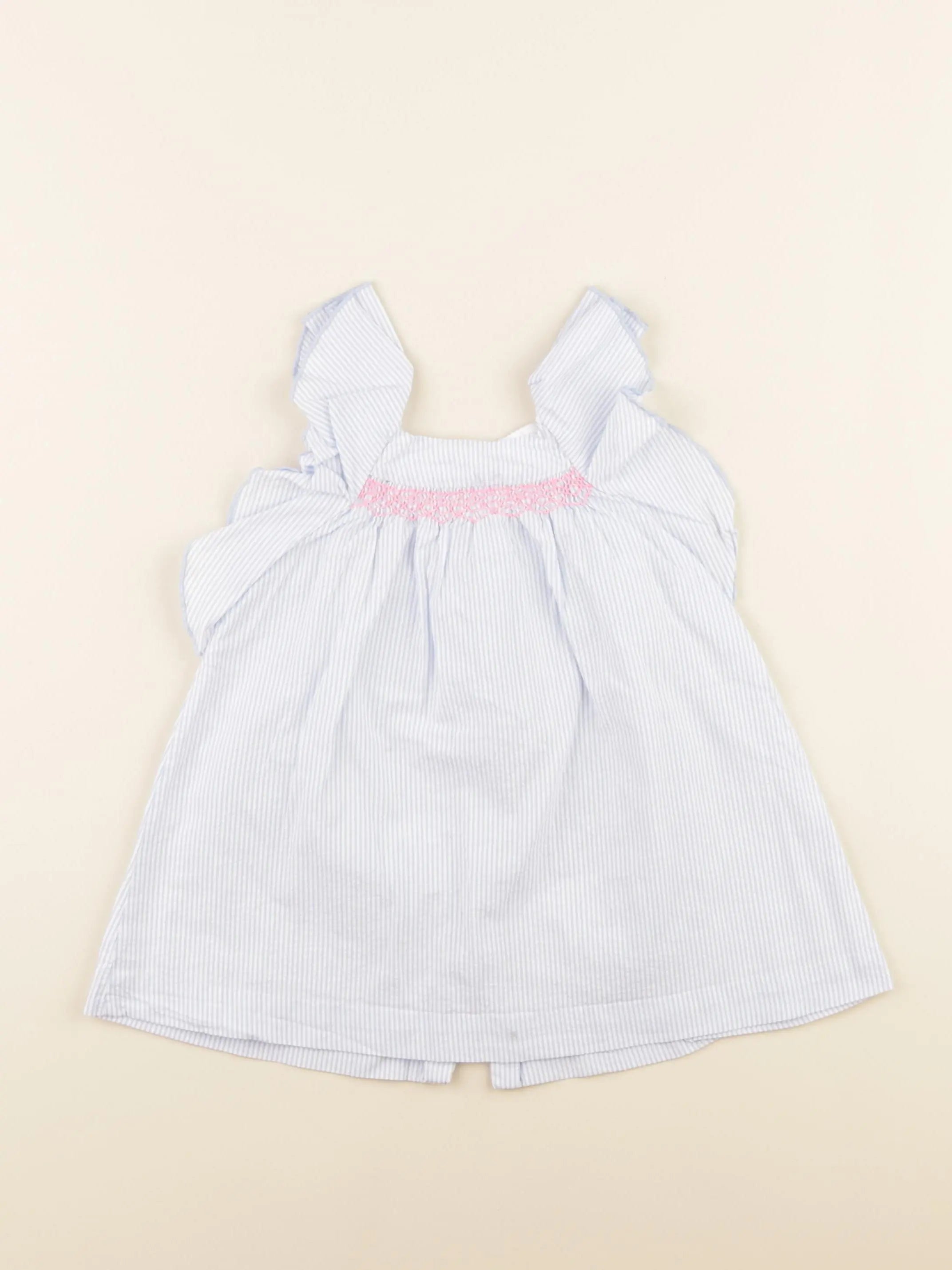 Jacadi - robe bleu - 12 mois