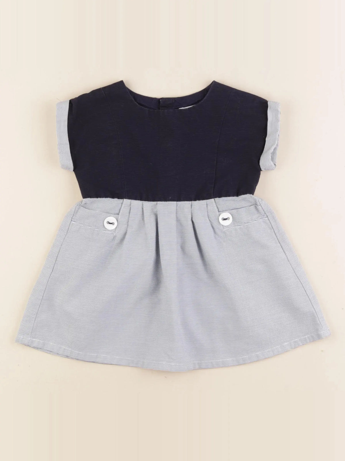 Jacadi - robe bleu - 6 mois