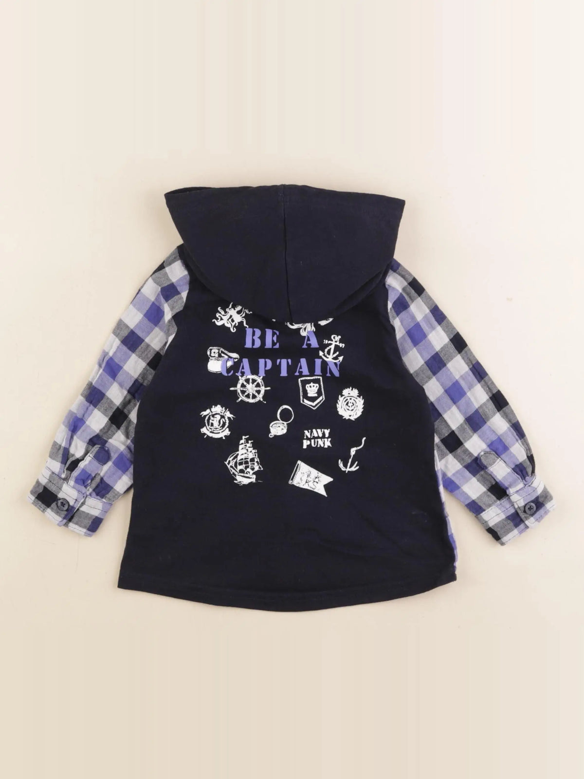 IKKS - chemise bleu - 12 mois
