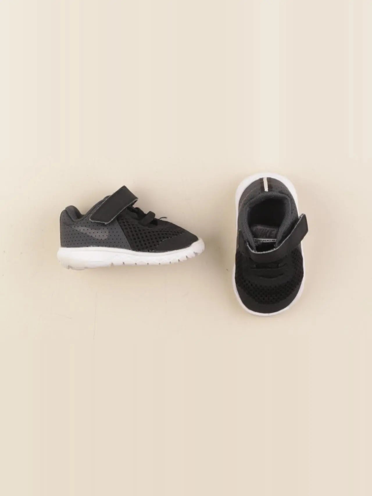Nike - tennis à scratch/ lacets noir - pointure 18