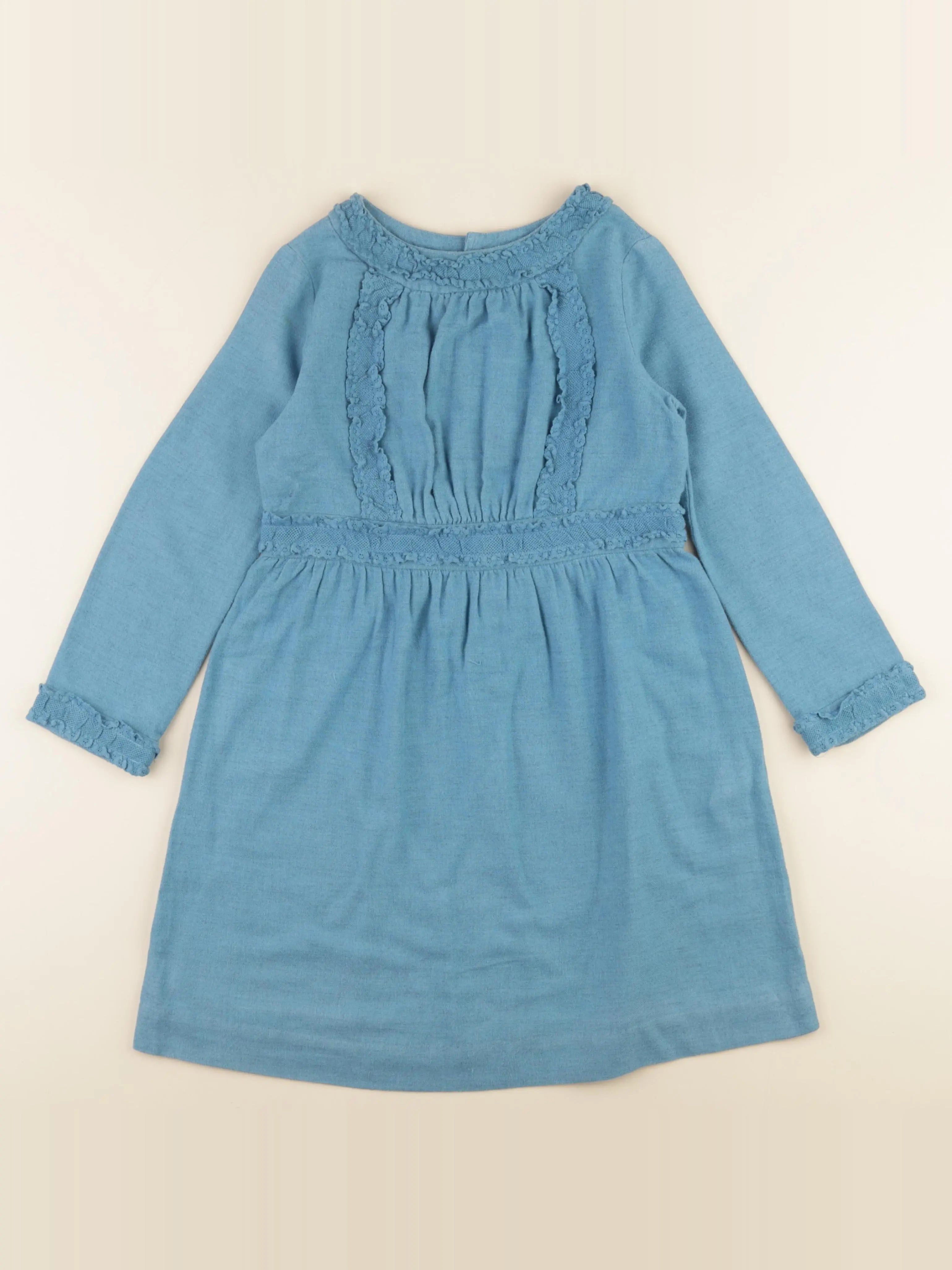 Bonpoint - robe bleu - 8 ans