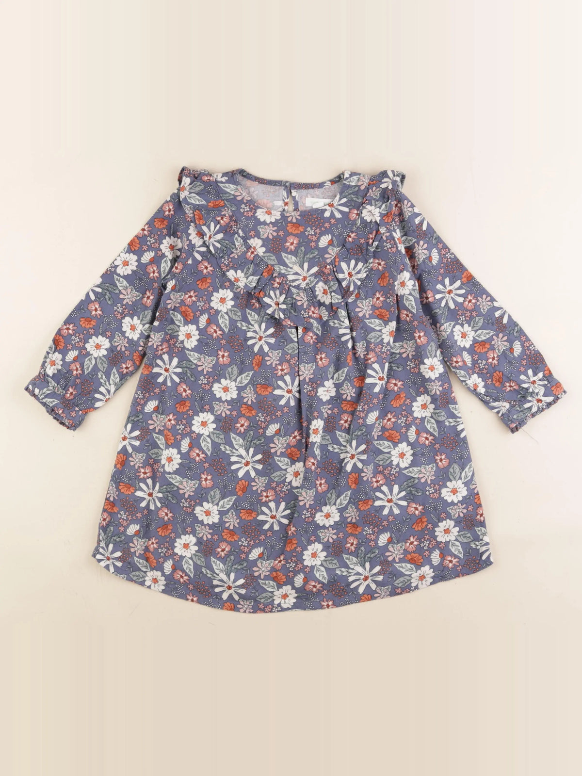 Vertbaudet - robe bleu - 3 ans