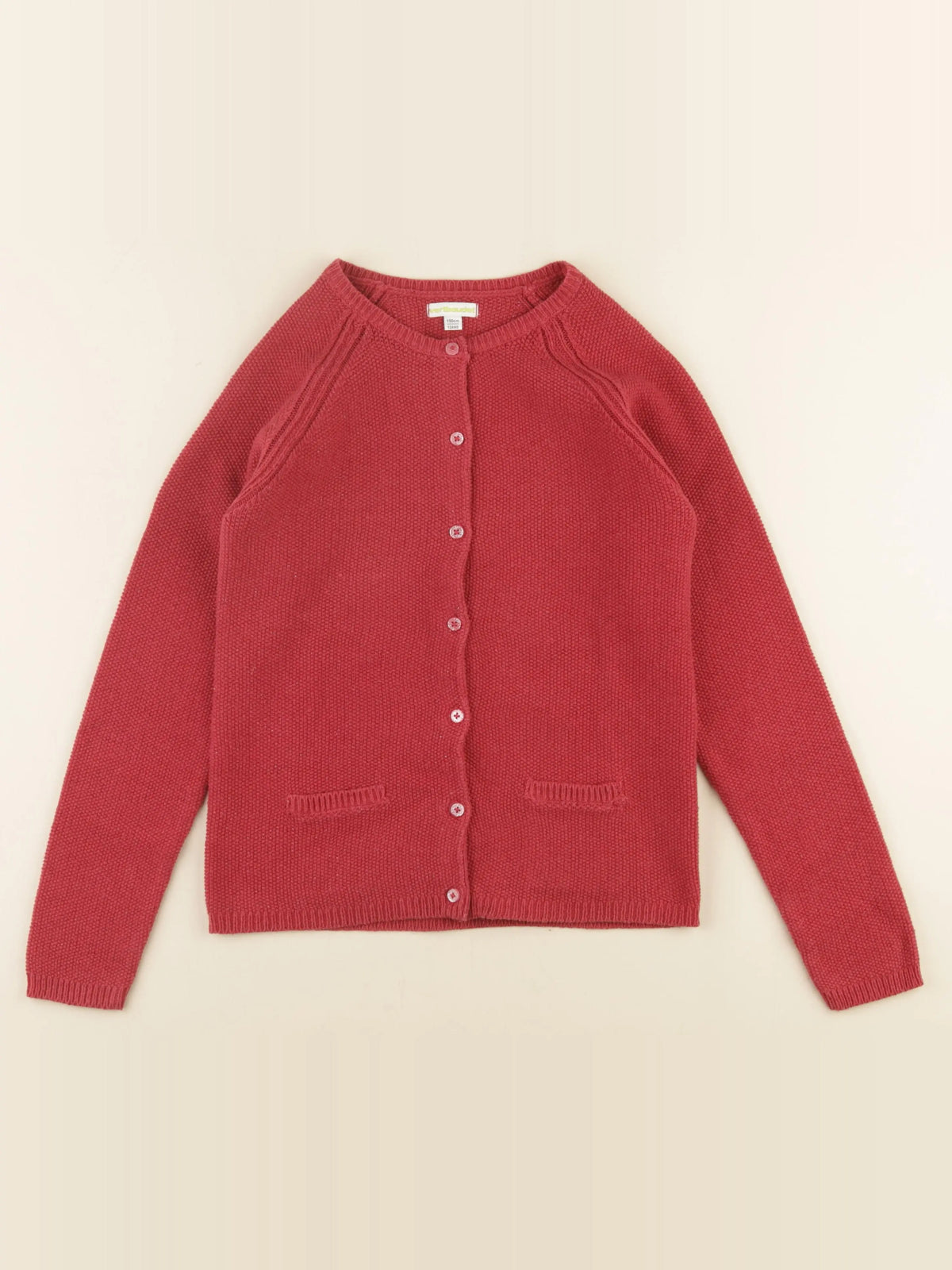 Vertbaudet - gilet rose - 12 ans