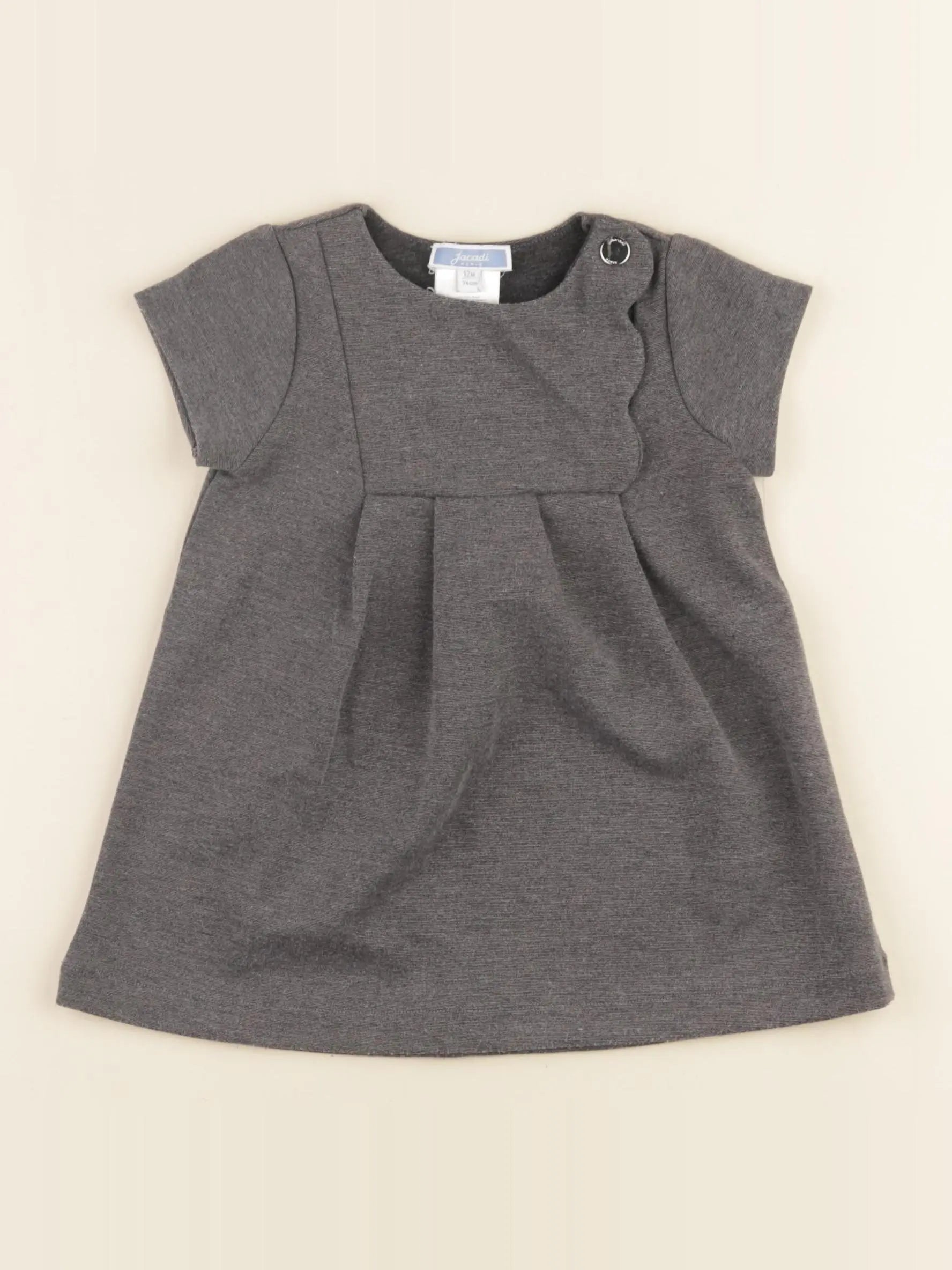 Jacadi - robe gris - 12 mois