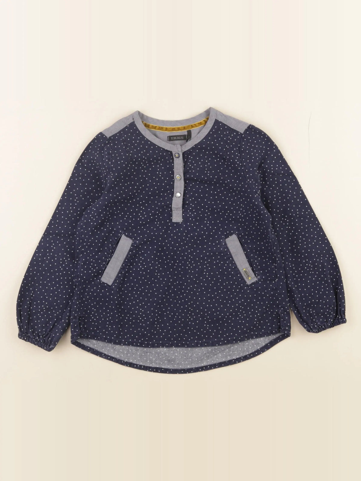 IKKS - blouse bleu - 4 ans