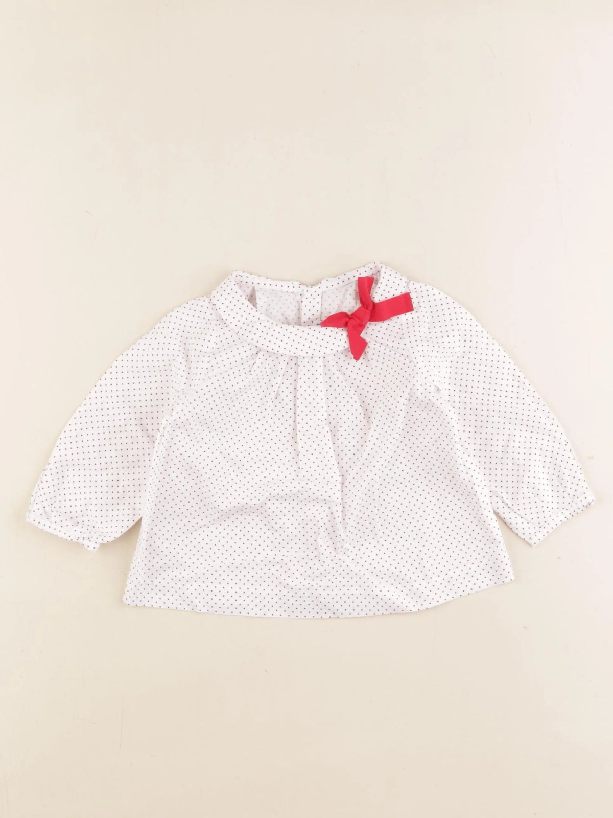 Jacadi - blouse blanc - 6 mois
