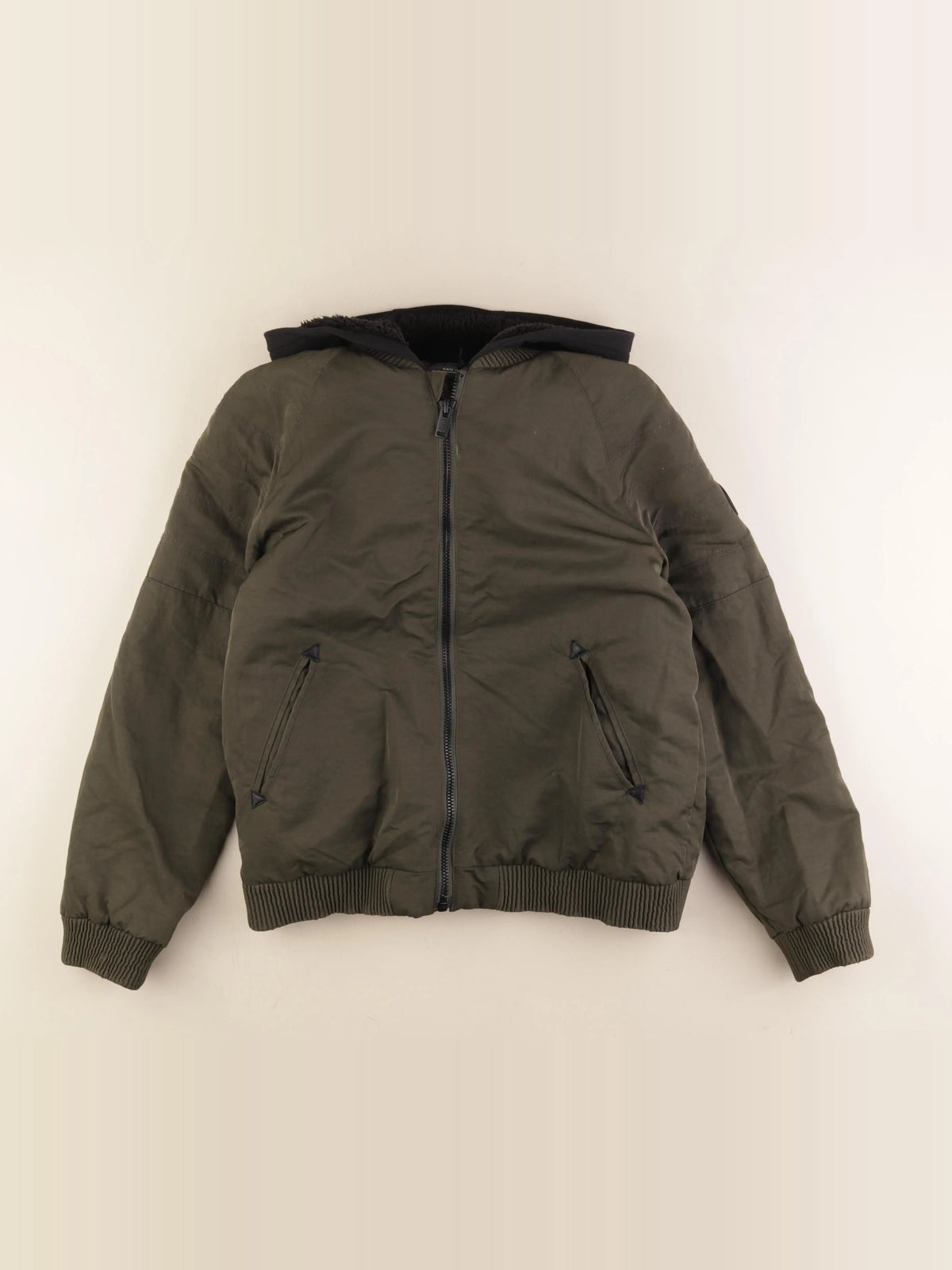 IKKS - veste doublé vert - 14 ans