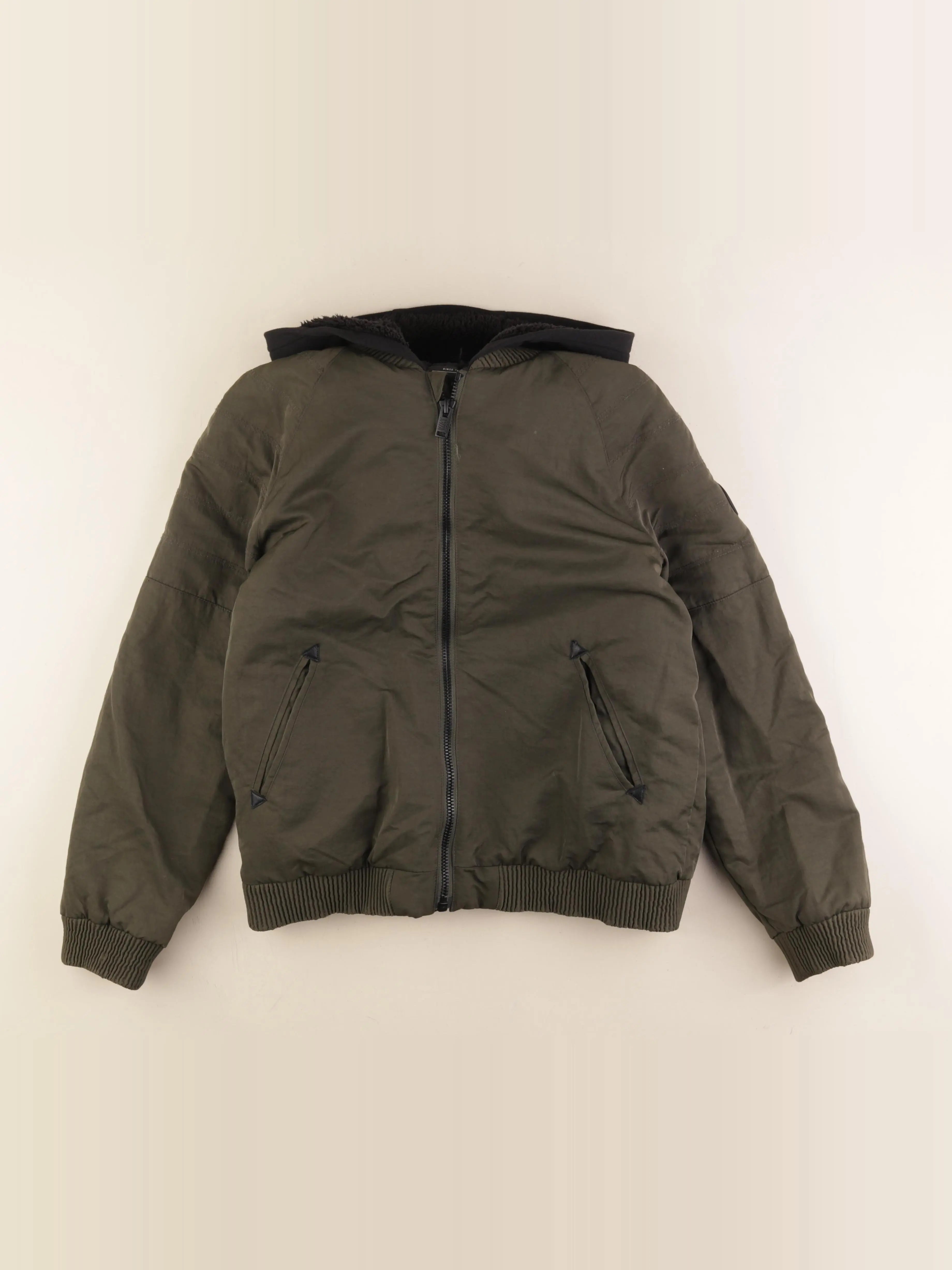 IKKS - veste doublé vert - 14 ans