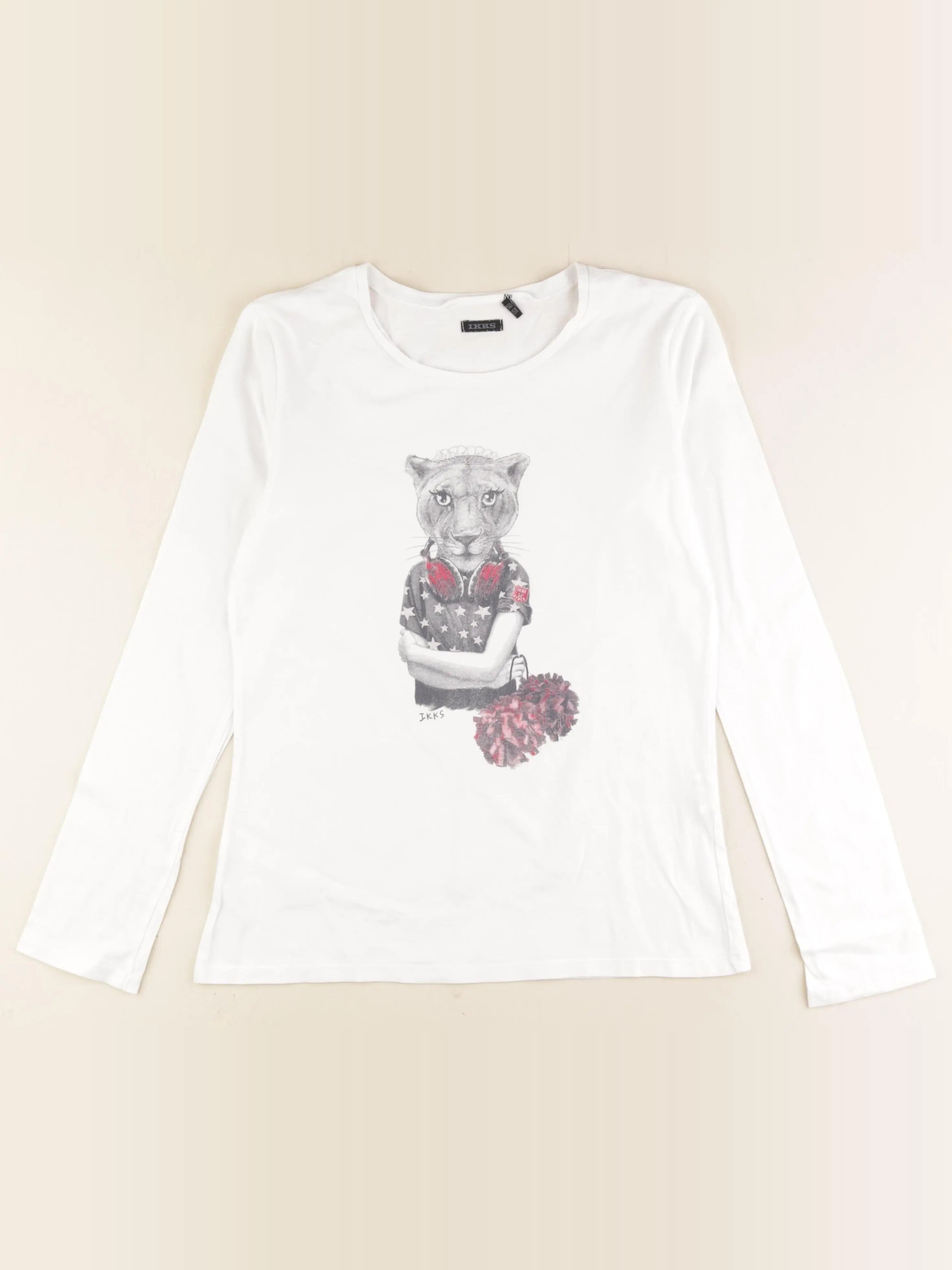 IKKS - tee-shirt blanc - 14 ans