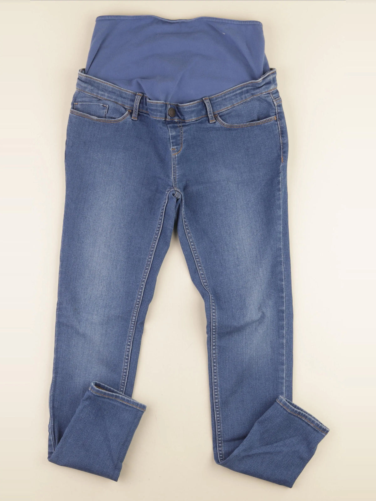 Kiabi - jean grossesse bleu - 36