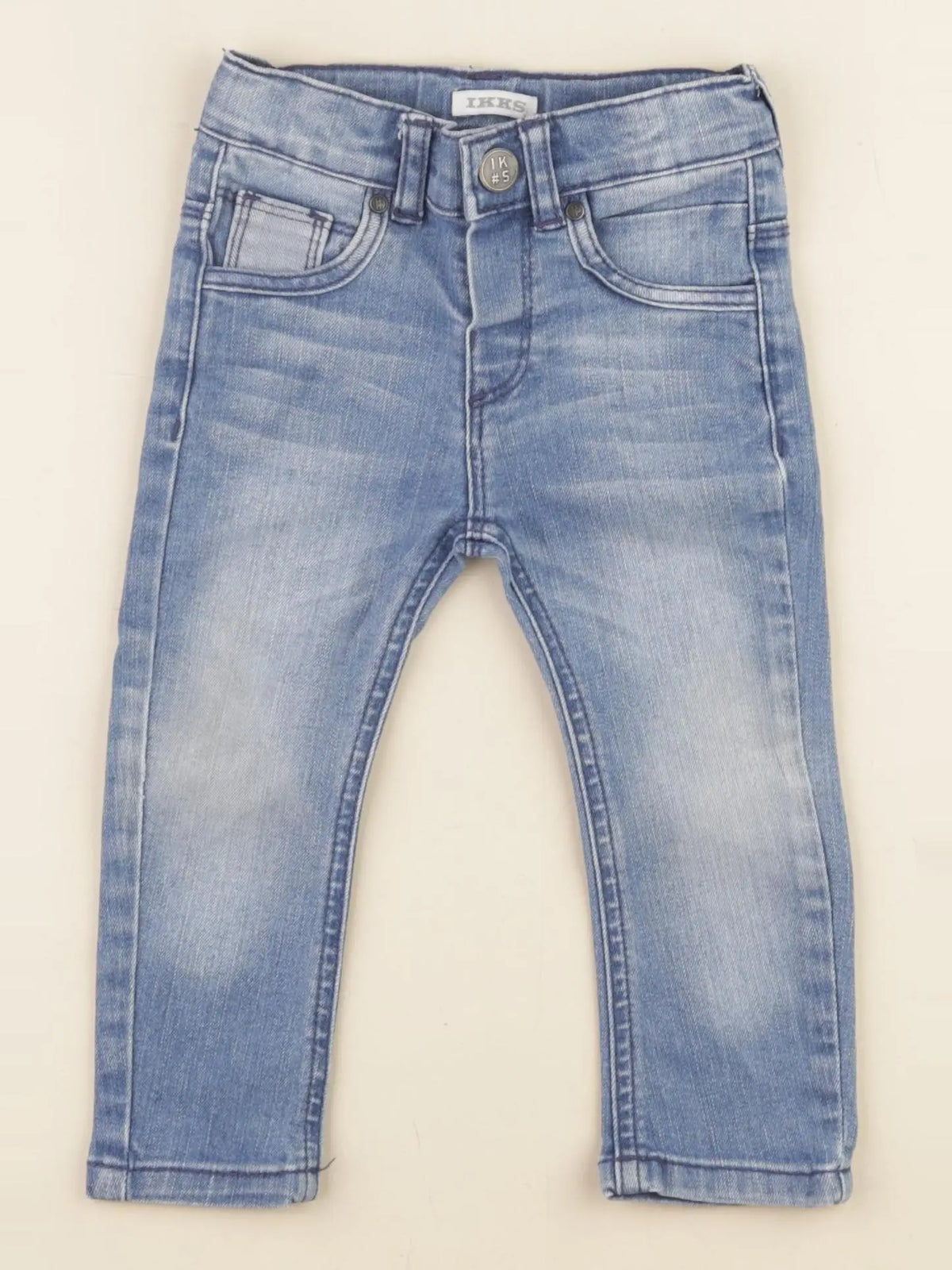 IKKS - jean bleu - 12 mois