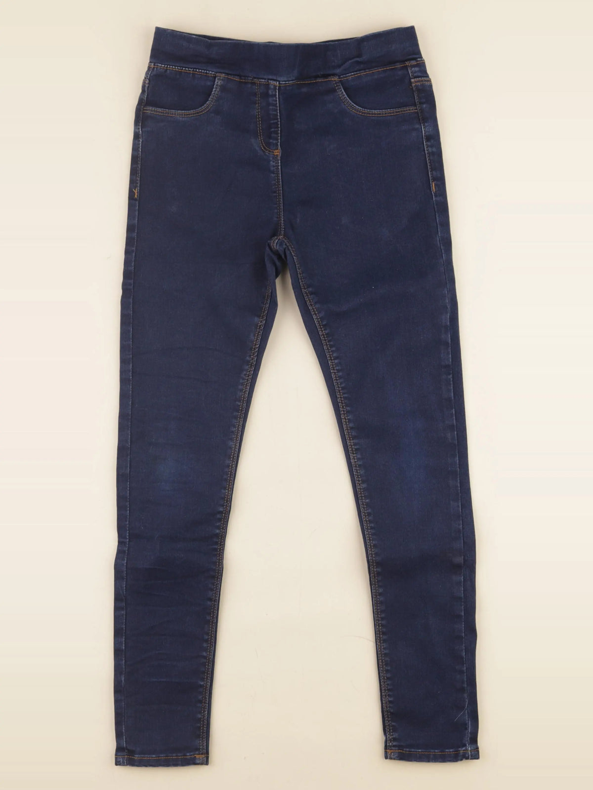 Vertbaudet - jegging bleu - 10 ans