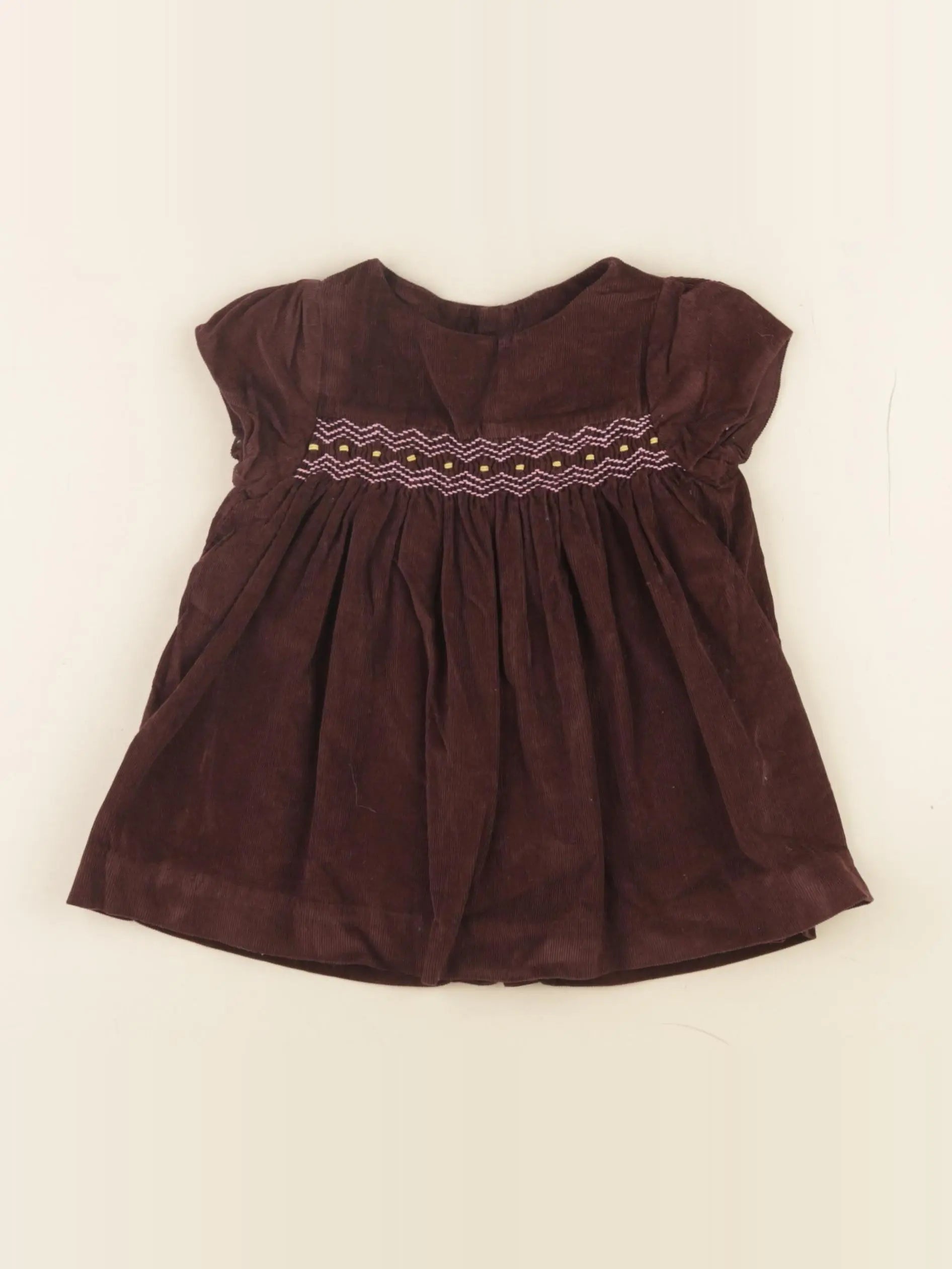 Jacadi - robe violet - 6 mois