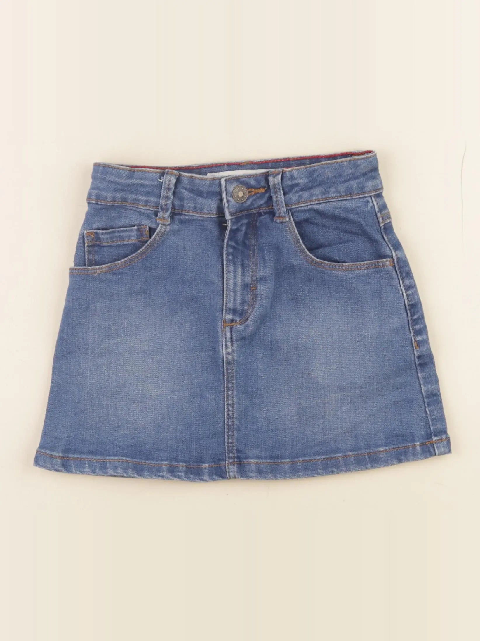 Monoprix - jupe bleu - 6 ans