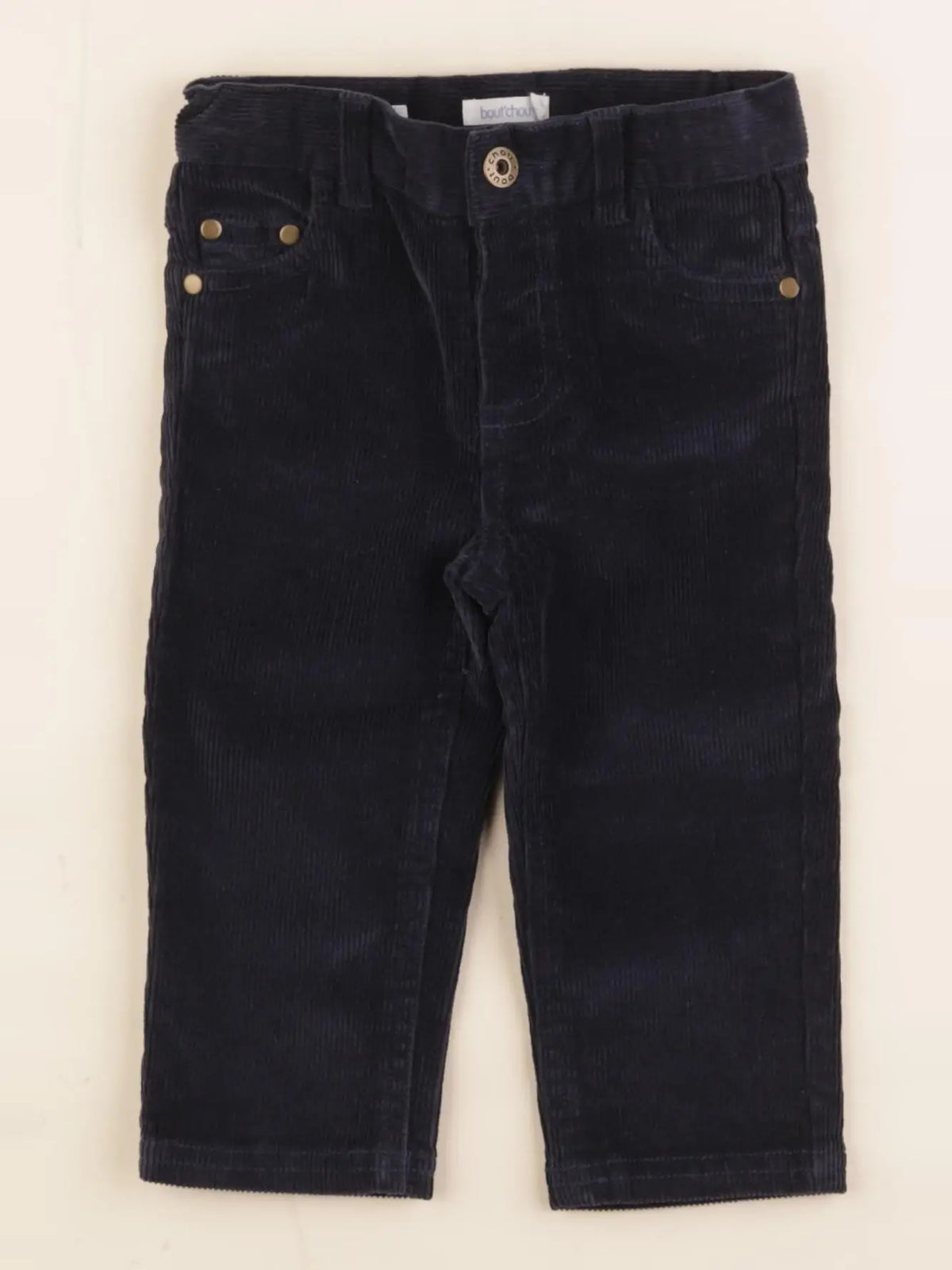 Boutchou - pantalon bleu - 6 mois