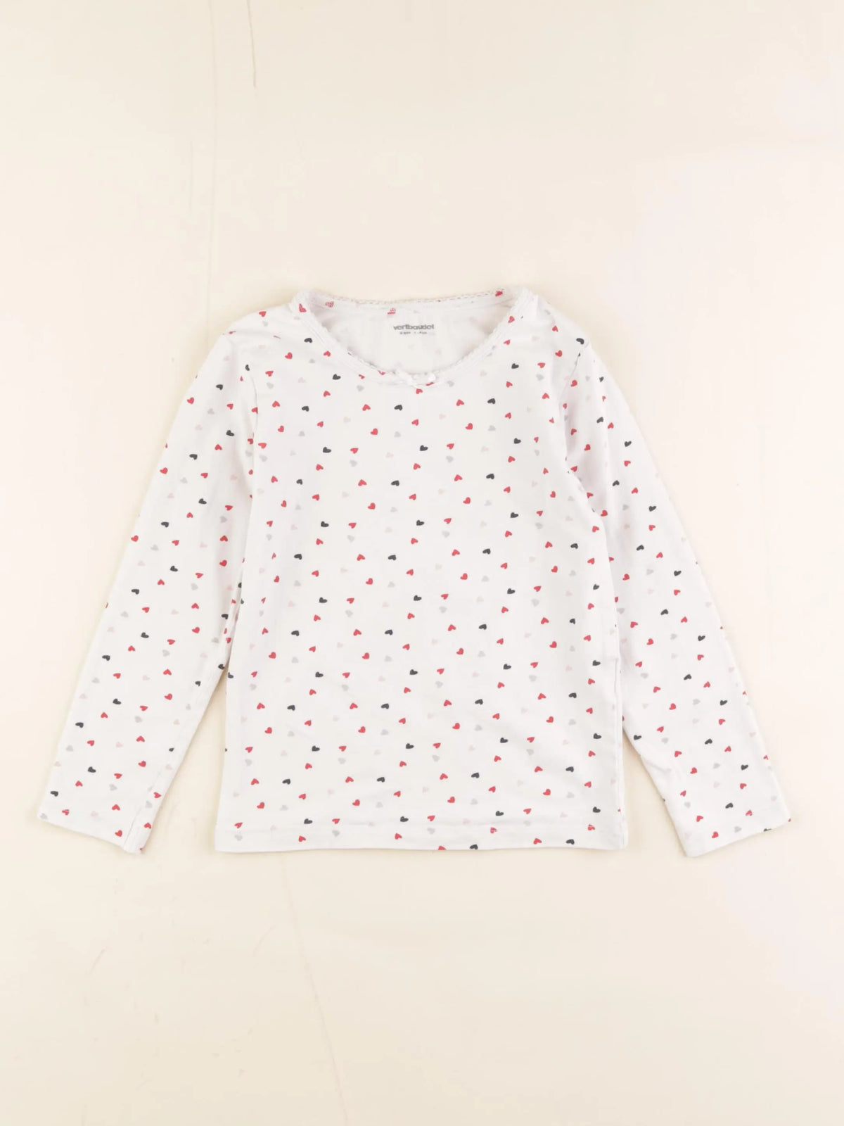 Vertbaudet - maillot de corps blanc - 6 ans