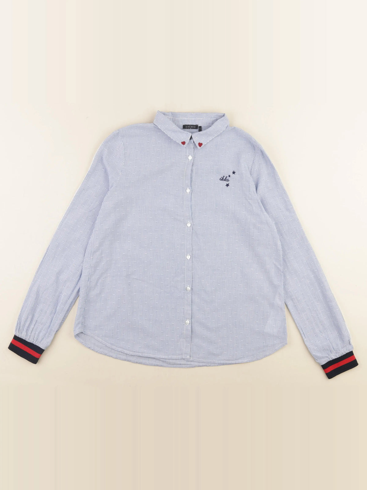 IKKS - chemise bleu - 12 ans