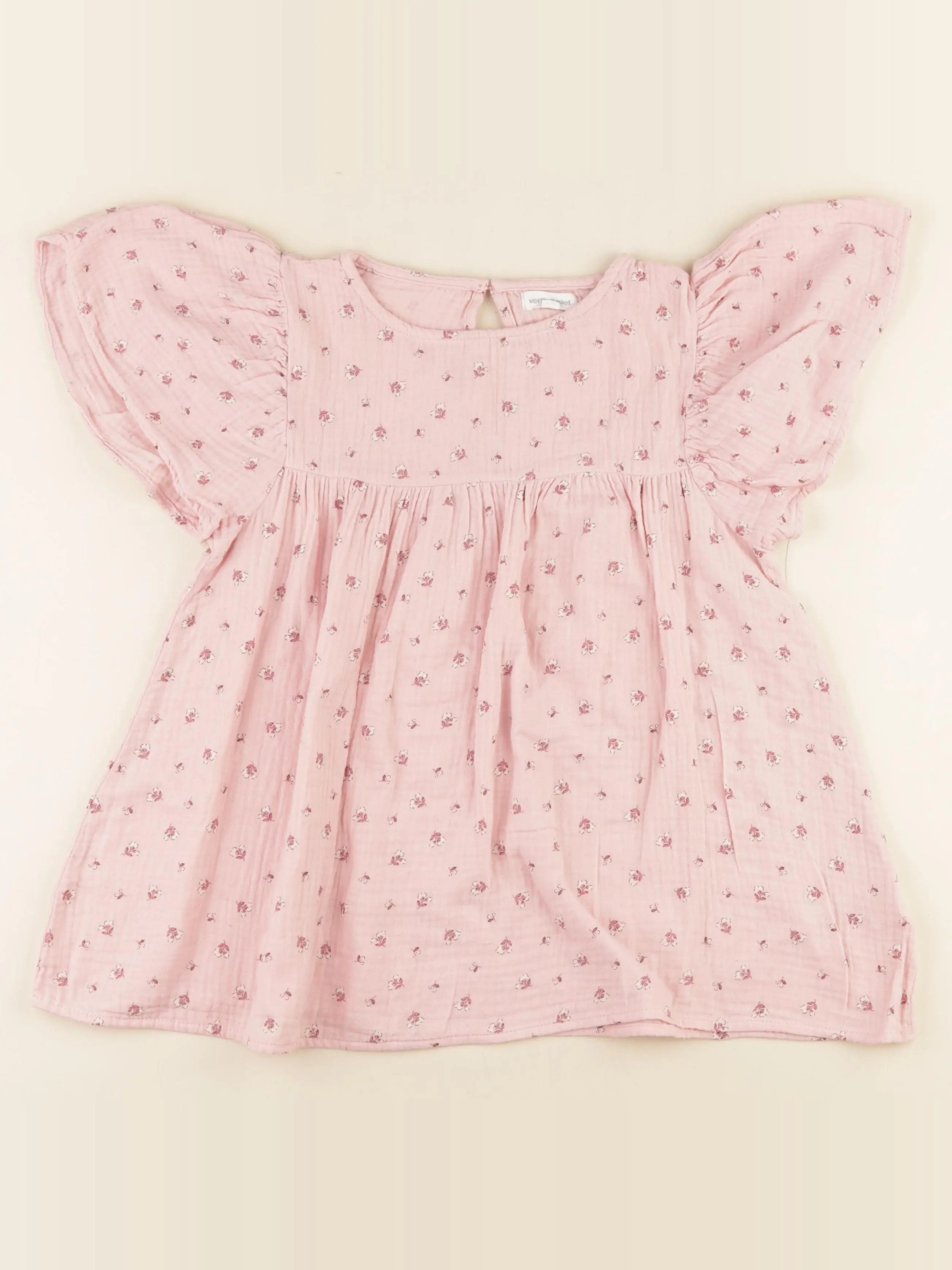 Vertbaudet - blouse rose - 12 ans