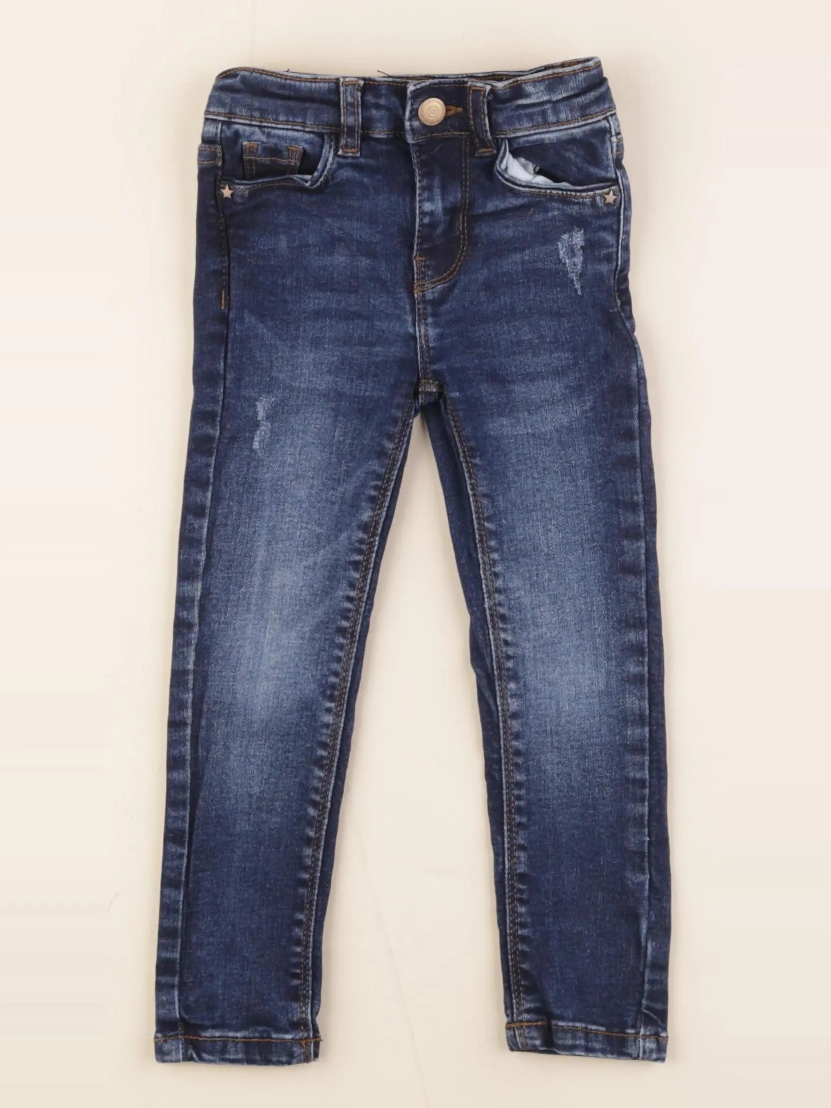 Vertbaudet - jegging bleu - 3 ans