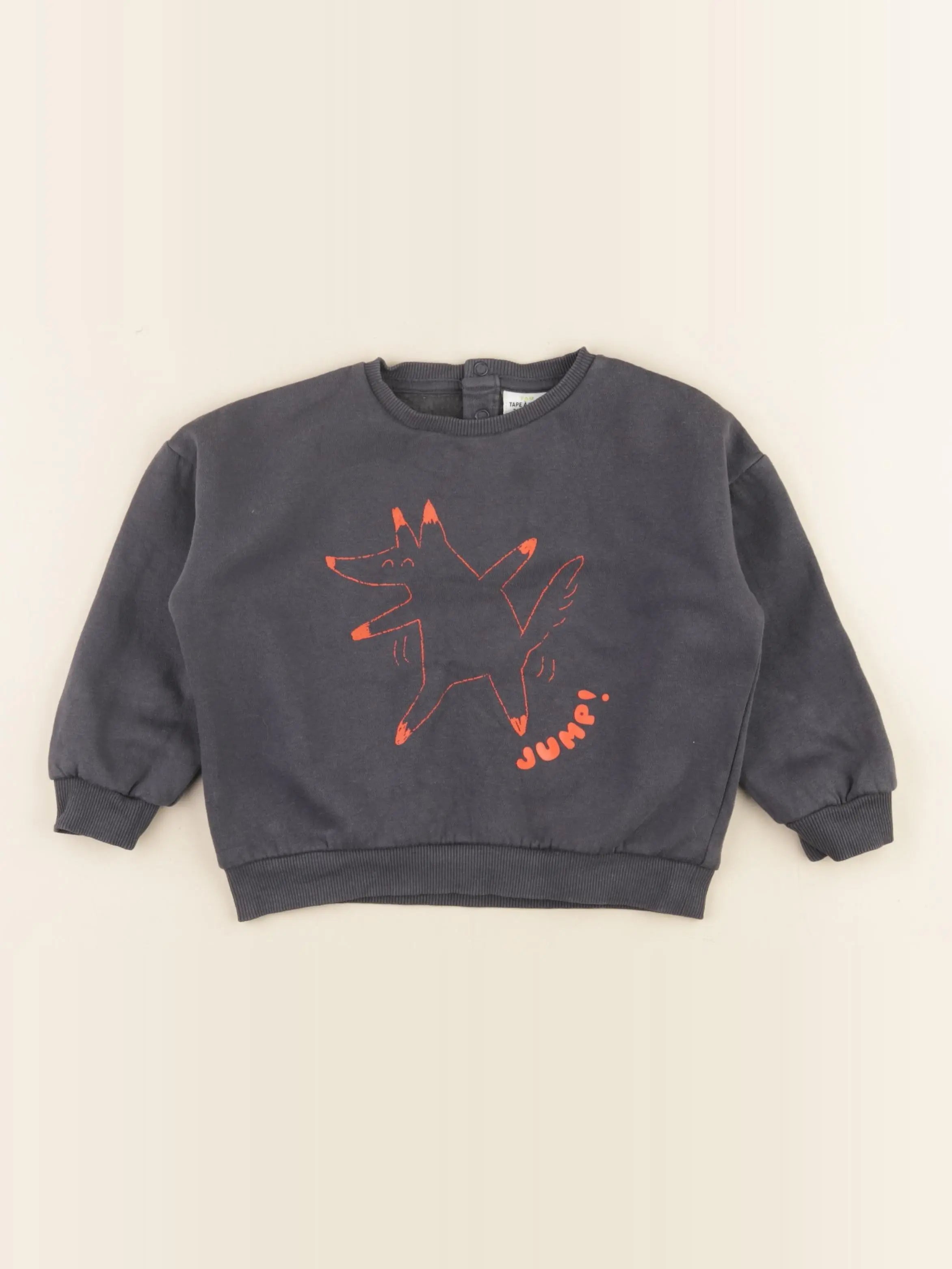 Tape à l'oeil - sweat gris - 24 mois