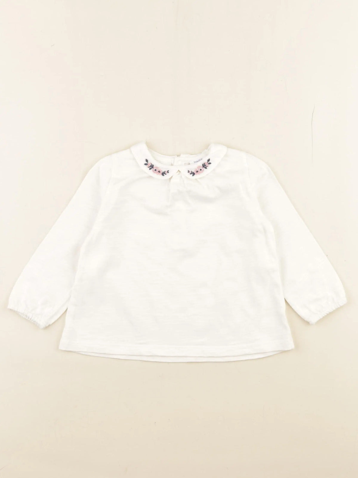 Boutchou - tee-shirt blanc - 12 mois