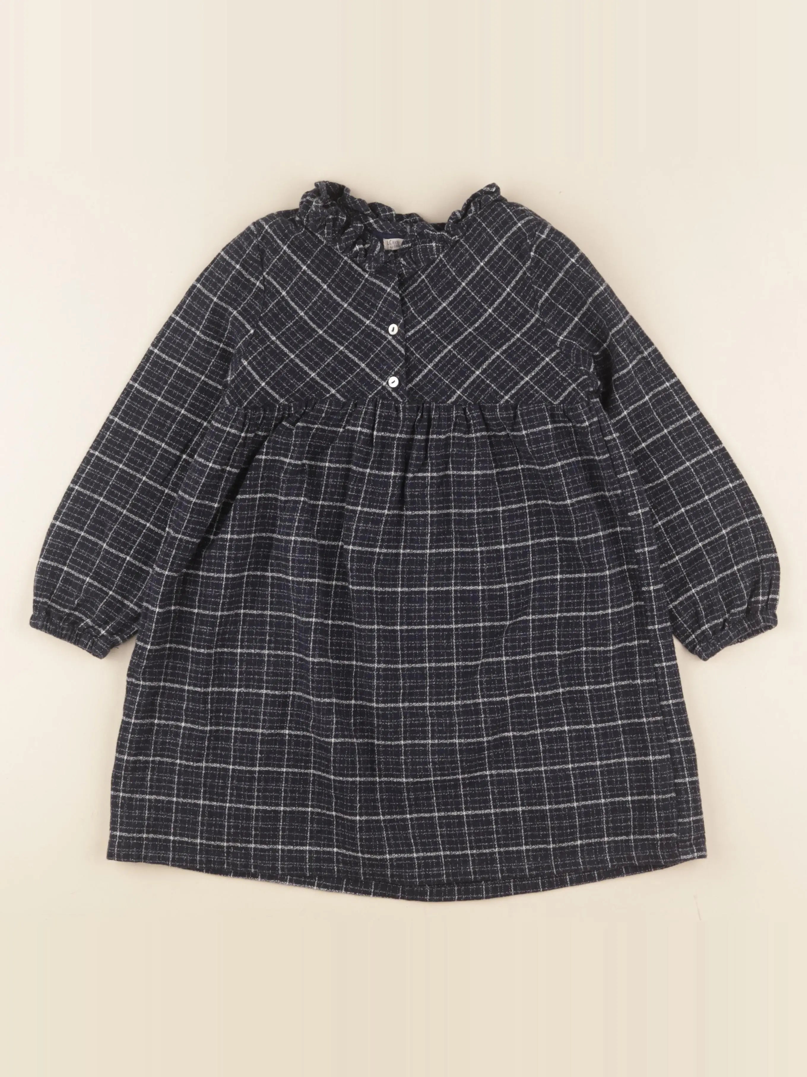 Little Cigogne - robe bleu - 6 ans