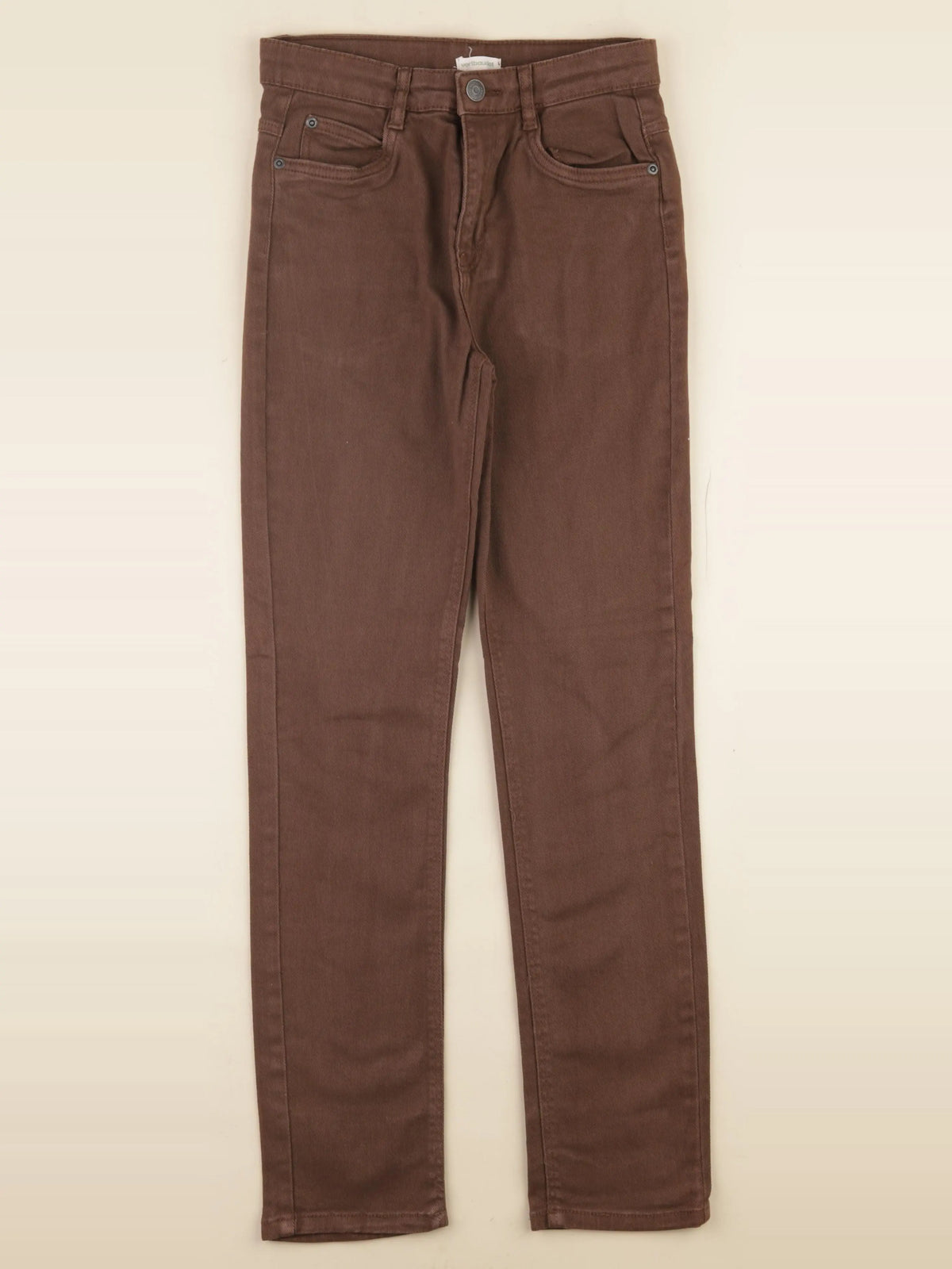Vertbaudet - jean marron - 12 ans