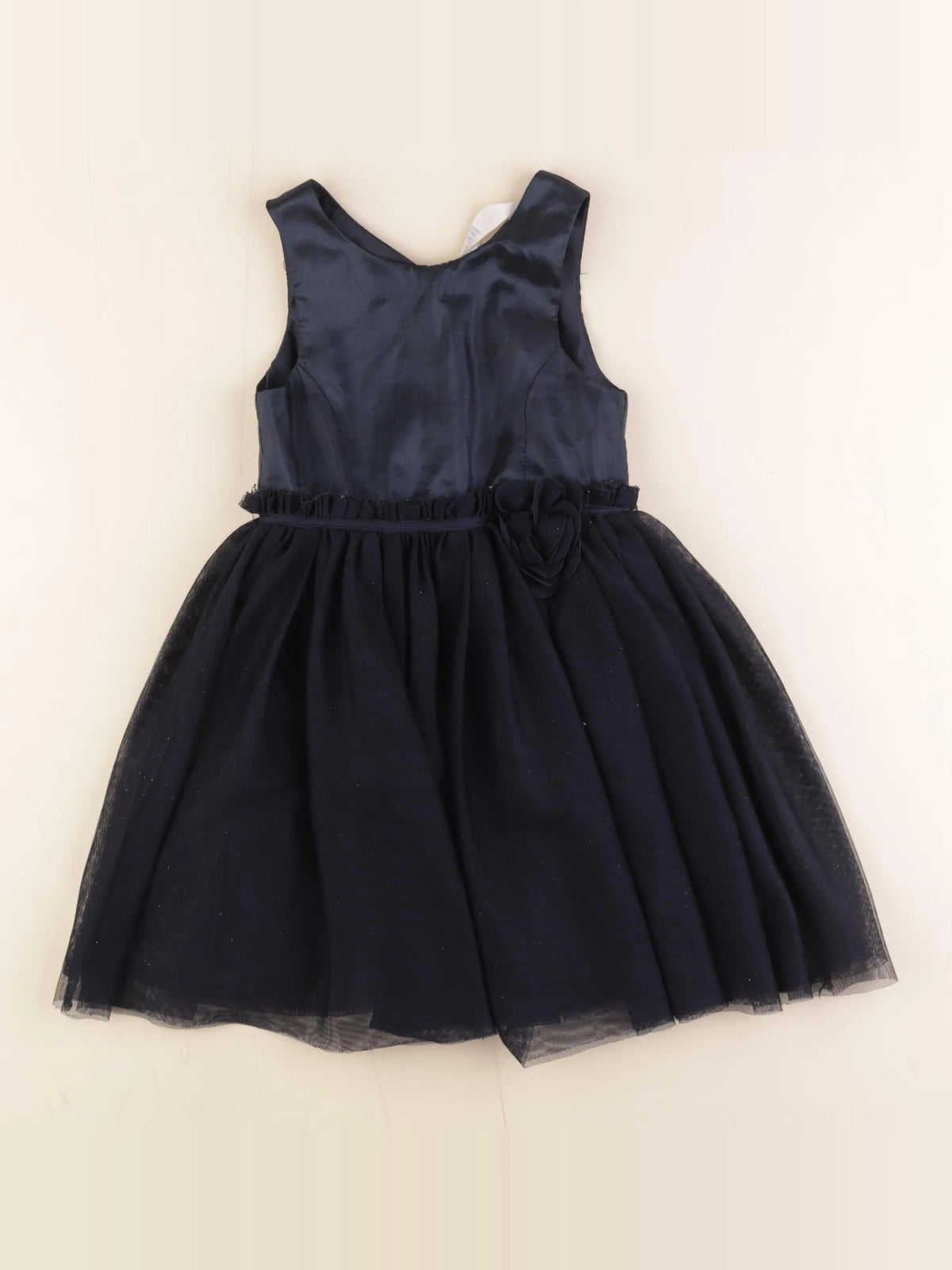 H&M - robe bleu - 3/4 ans