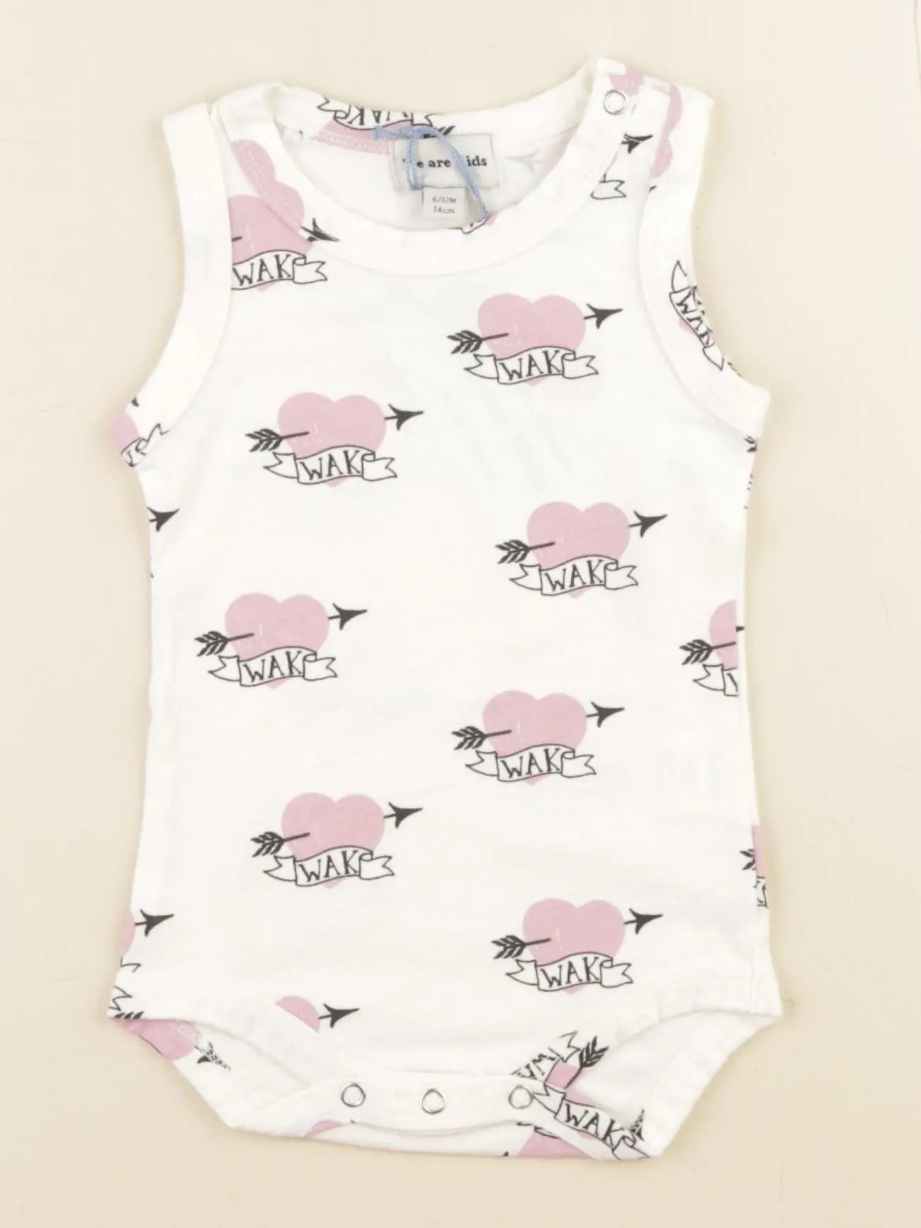 Body blanc, rose