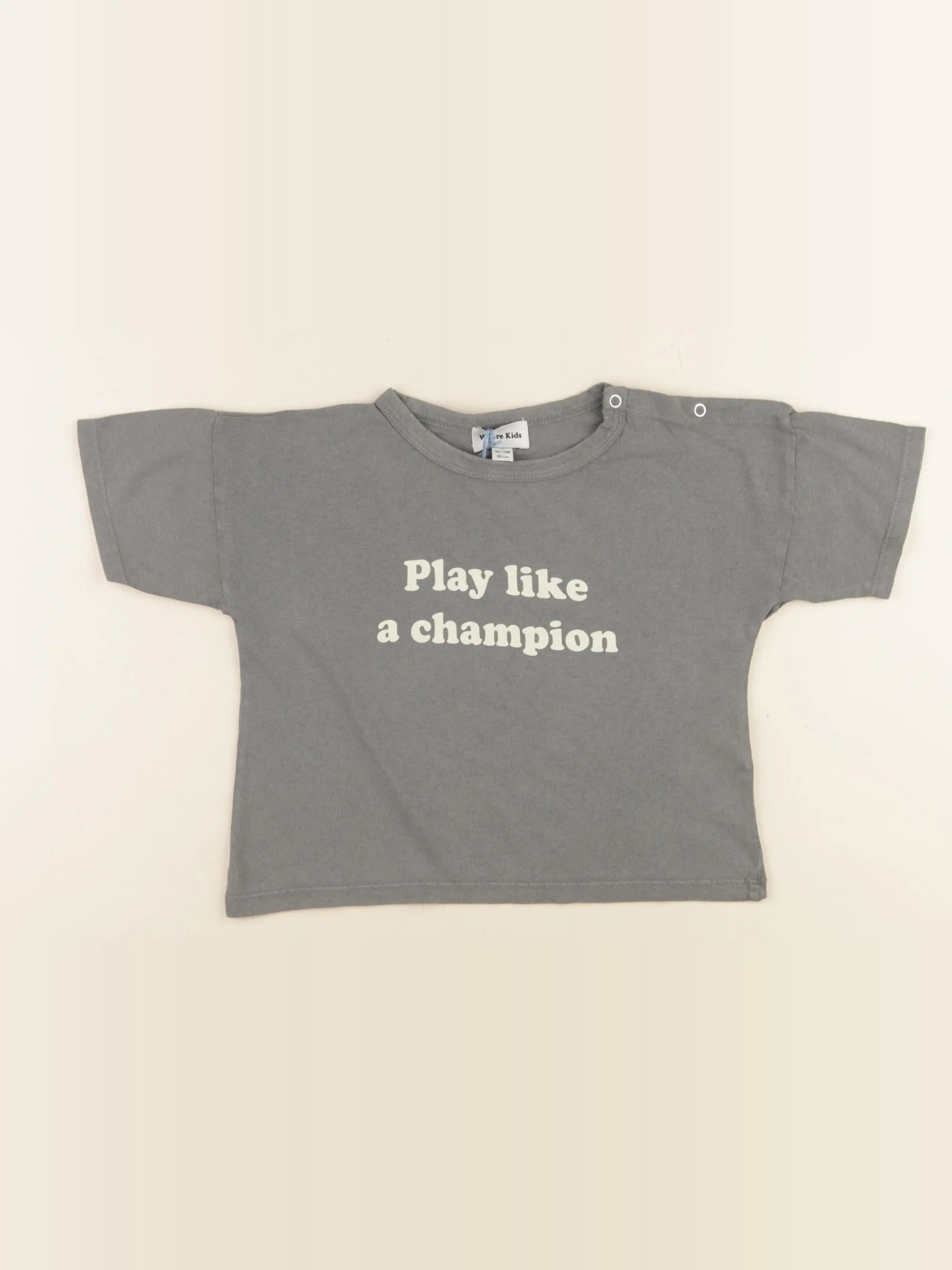 Tee-shirt gris
