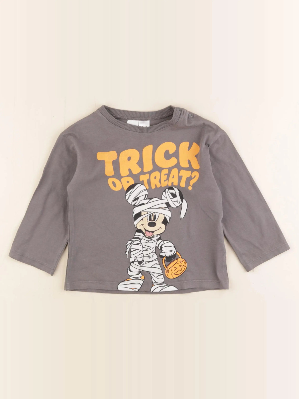 H&M - tee-shirt gris - 18/24 mois