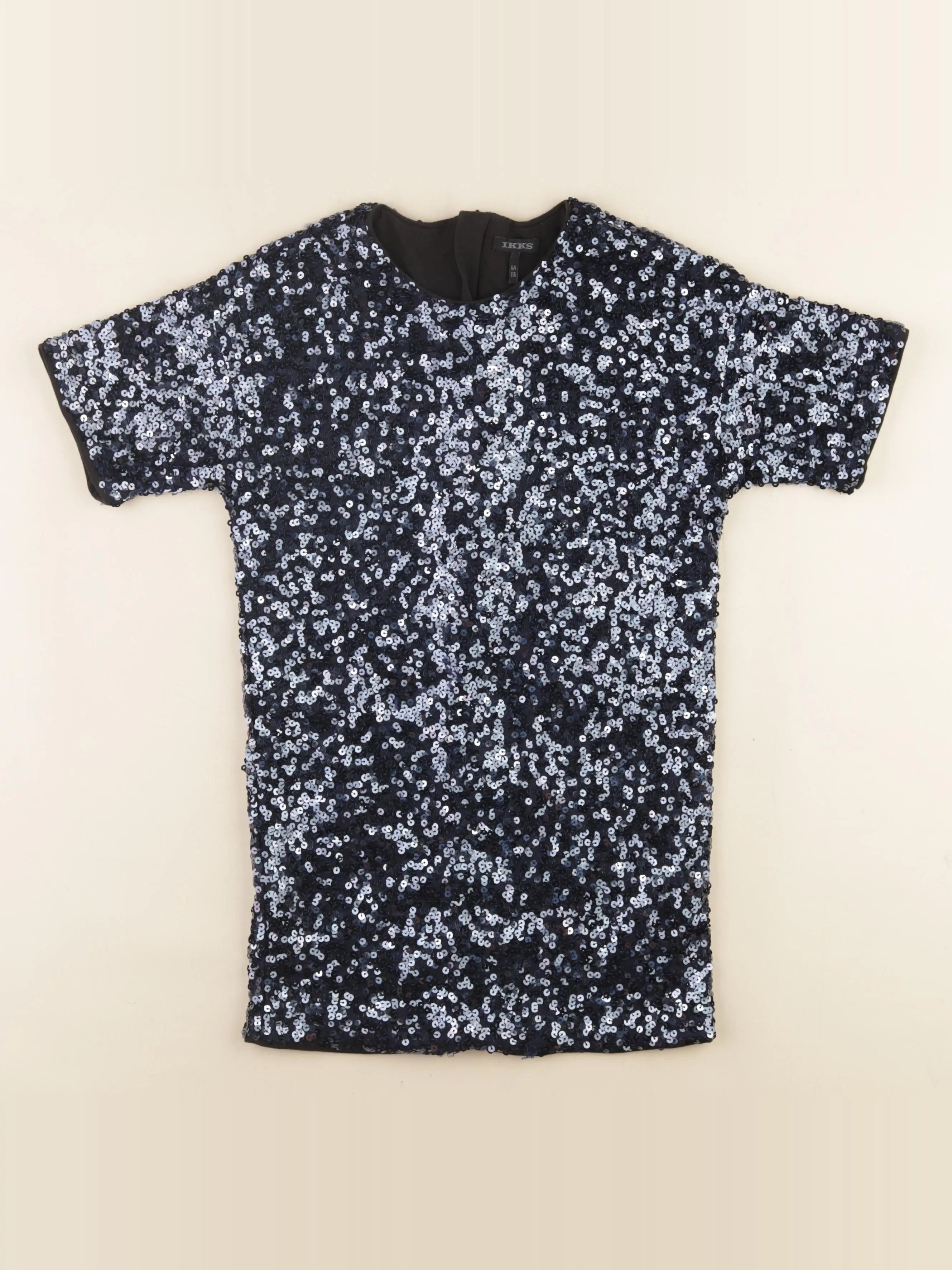 IKKS - robe bleu - 6 ans