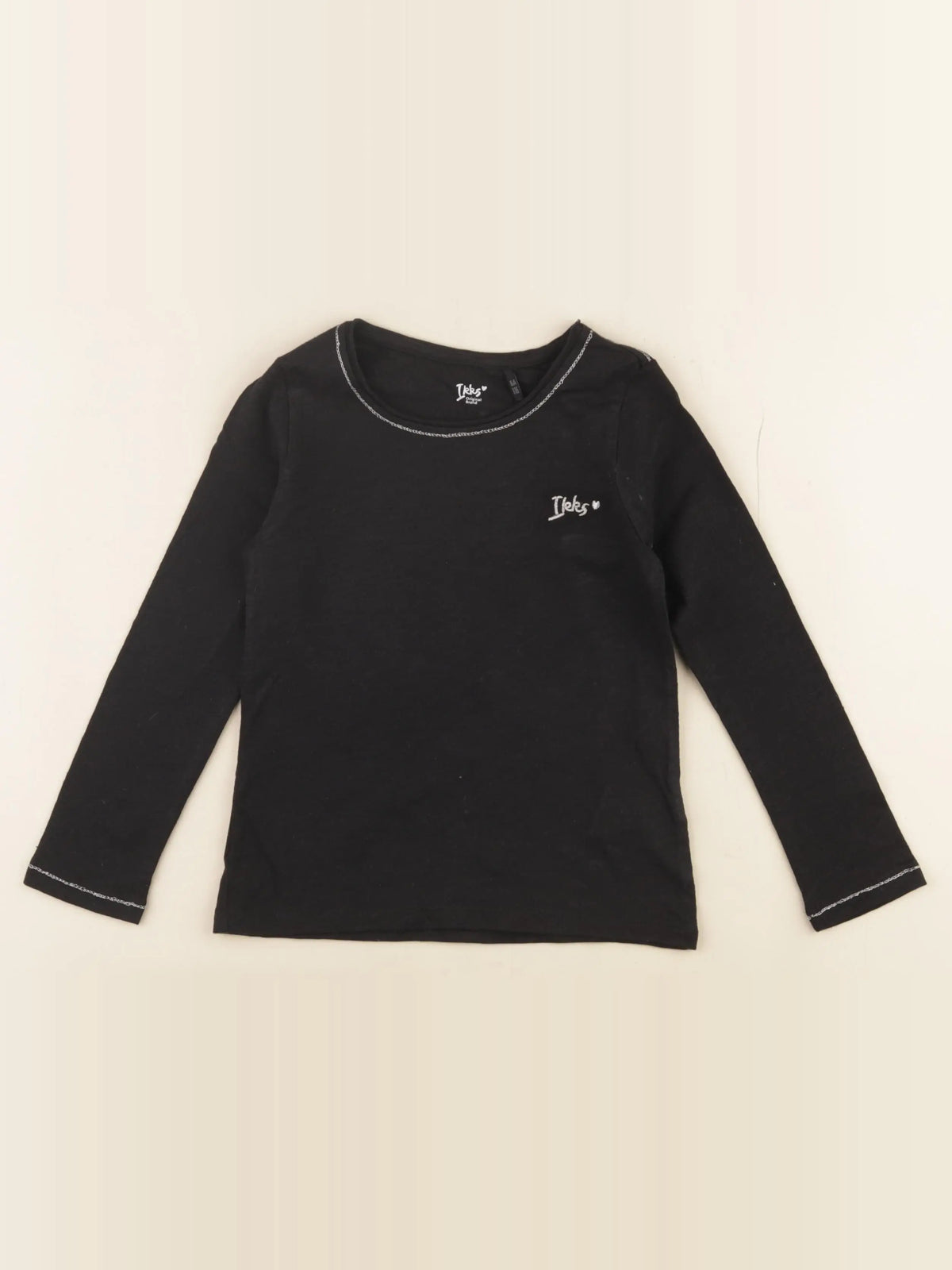 IKKS - tee-shirt noir - 6 ans