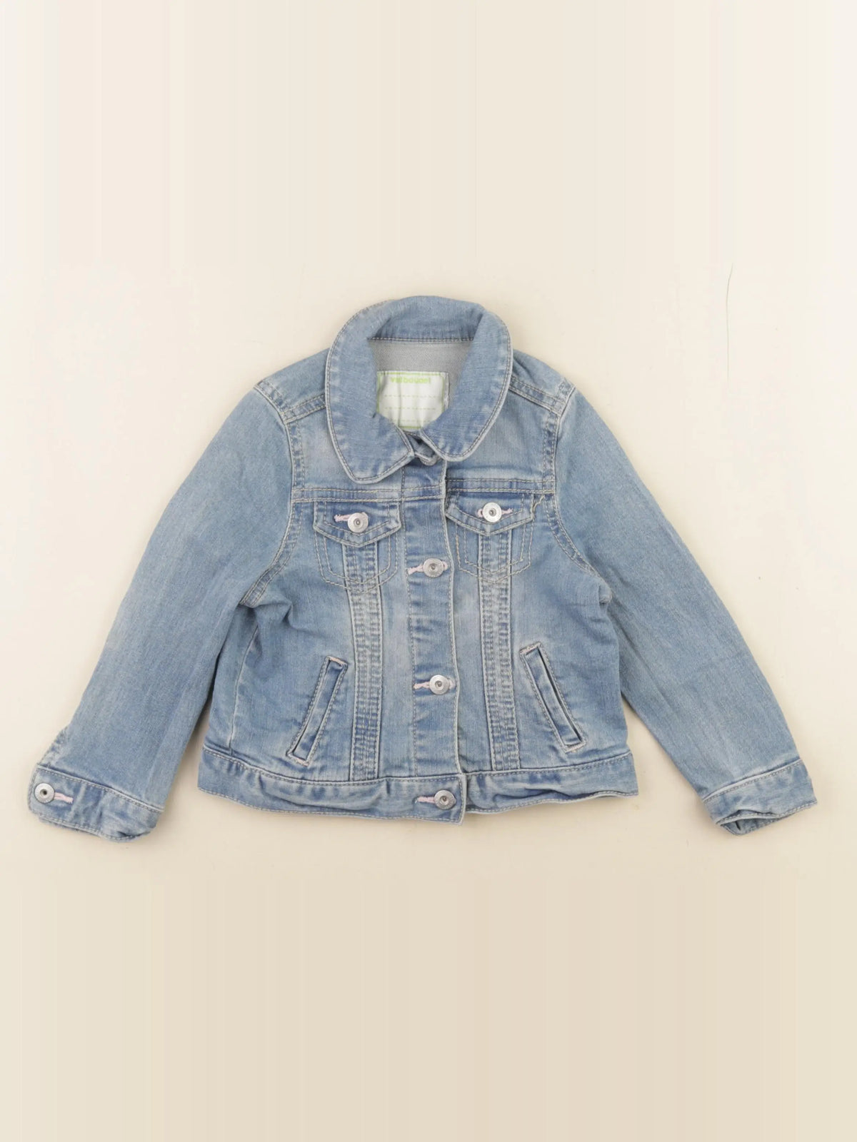 Vertbaudet - veste bleu - 3 ans