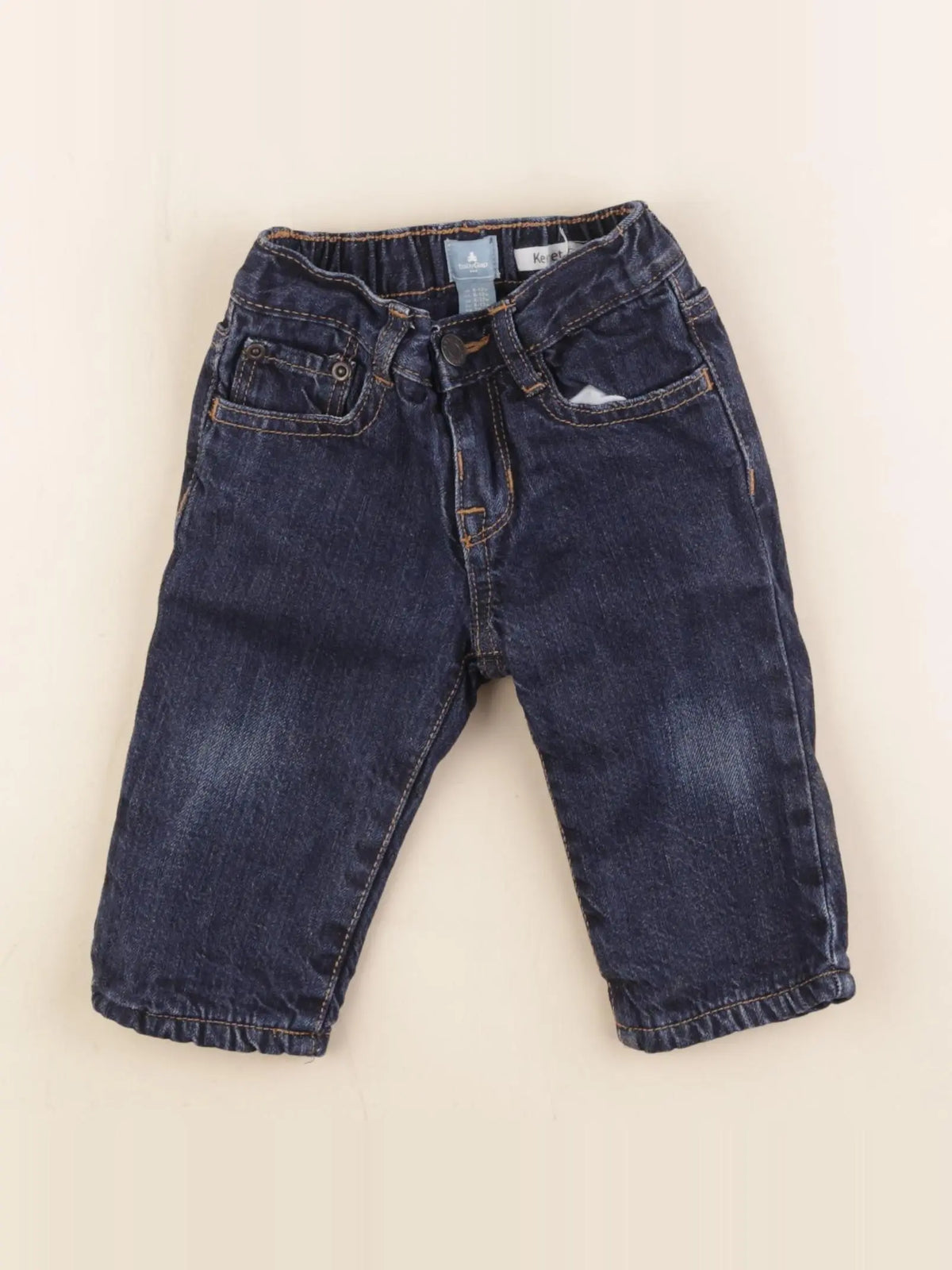 GAP - jean bleu - 6/12 mois