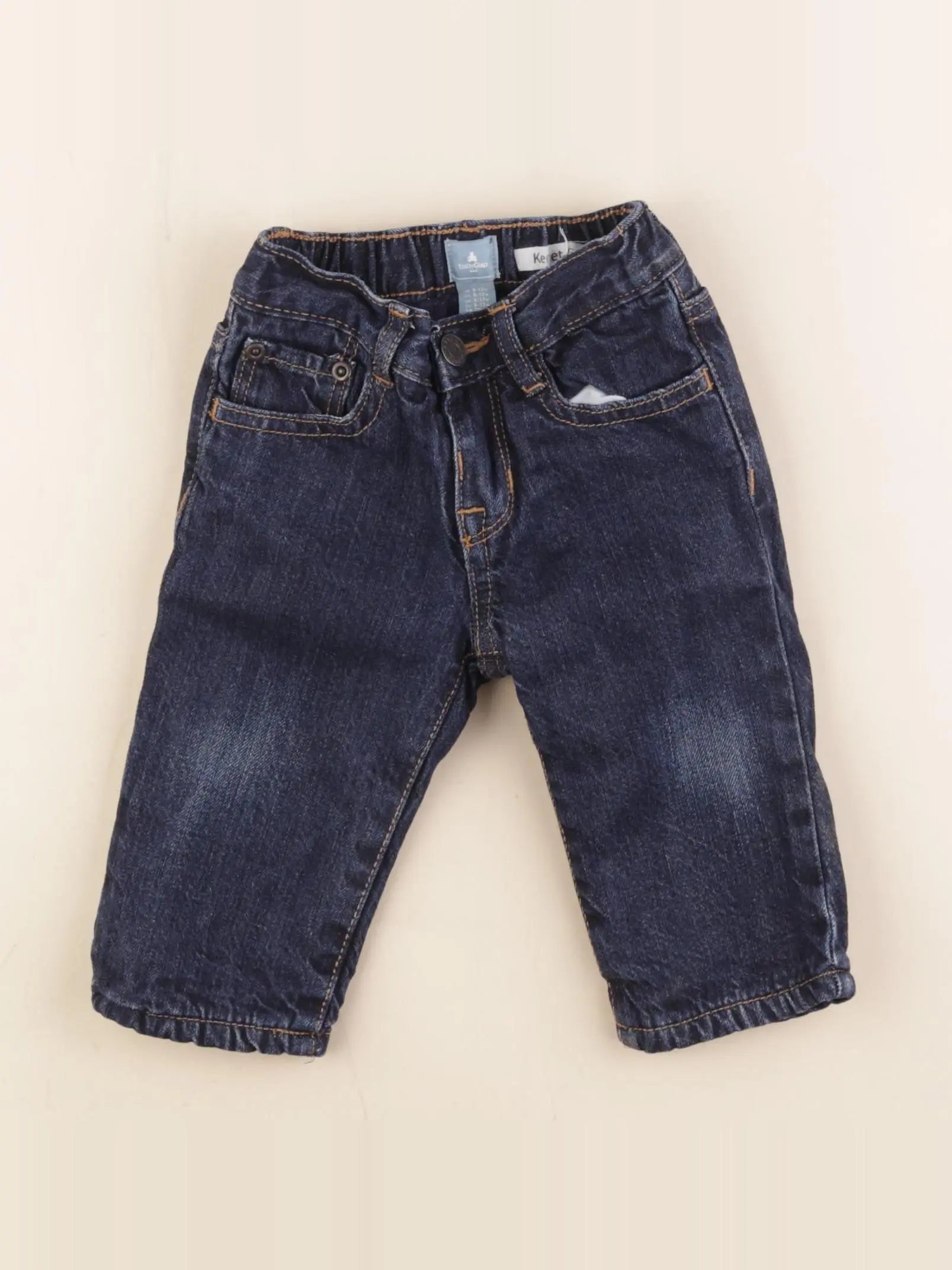 GAP - jean bleu - 6/12 mois