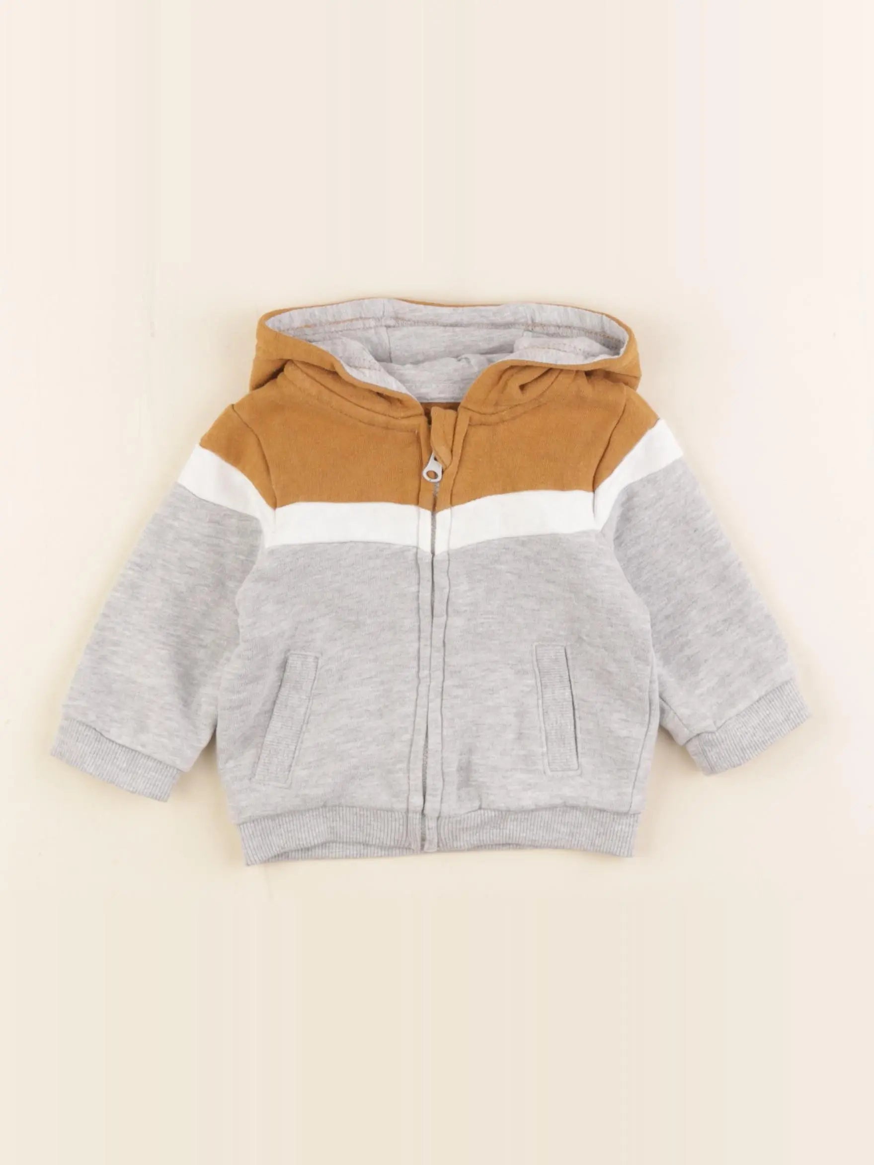 Vertbaudet - sweat multicolore - 3 mois