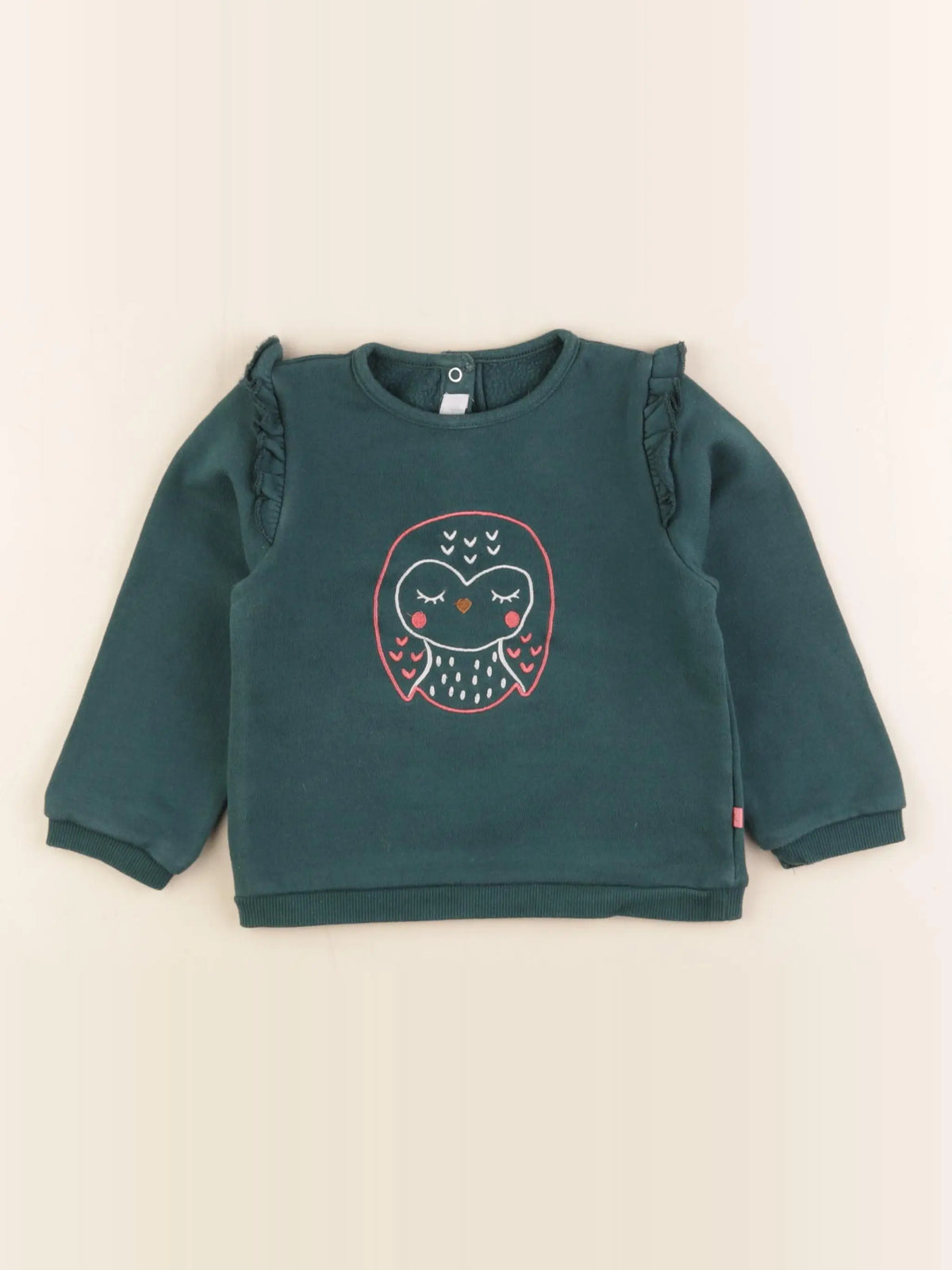 Cadet Rousselle - sweat vert - 24 mois